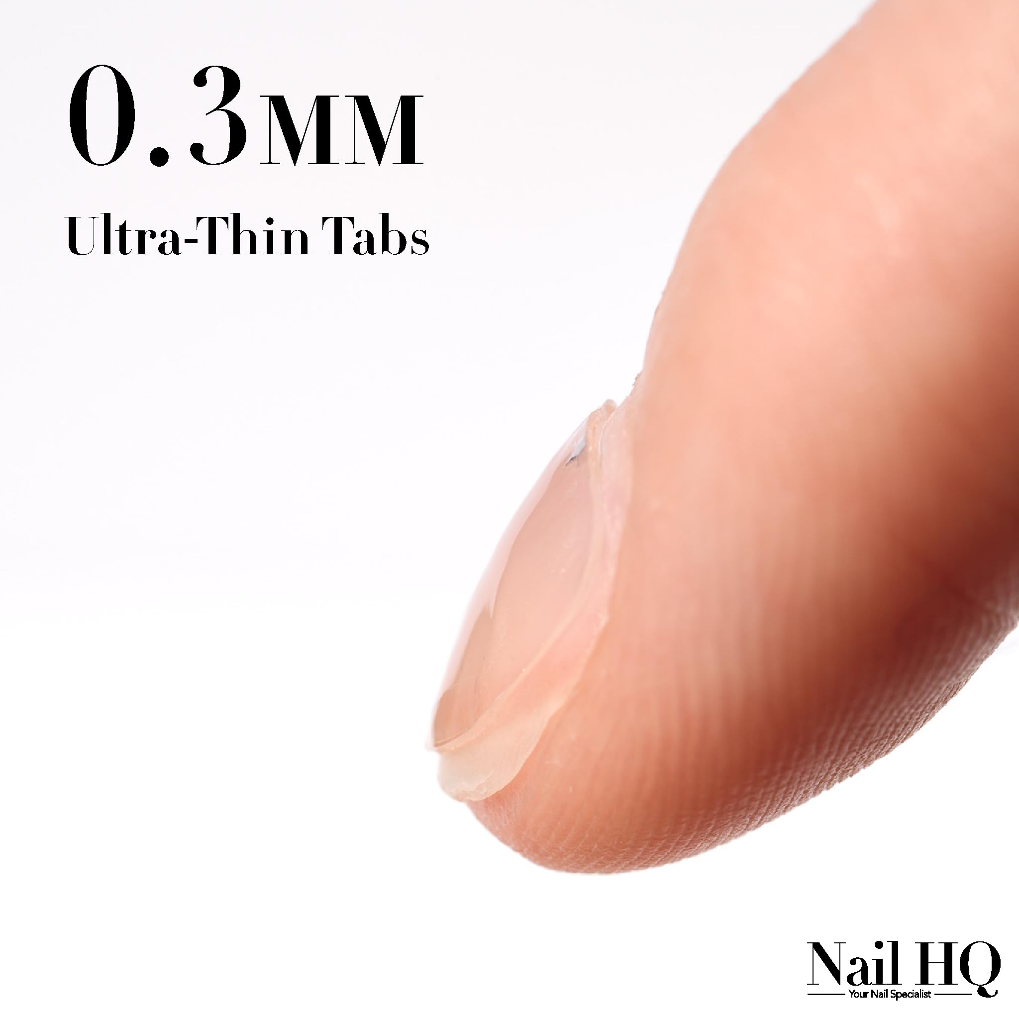 NAIL HQ Instant-Hold False Nail Adhesive Tabs (72 Count) - Mess Free & Long Lasting 5