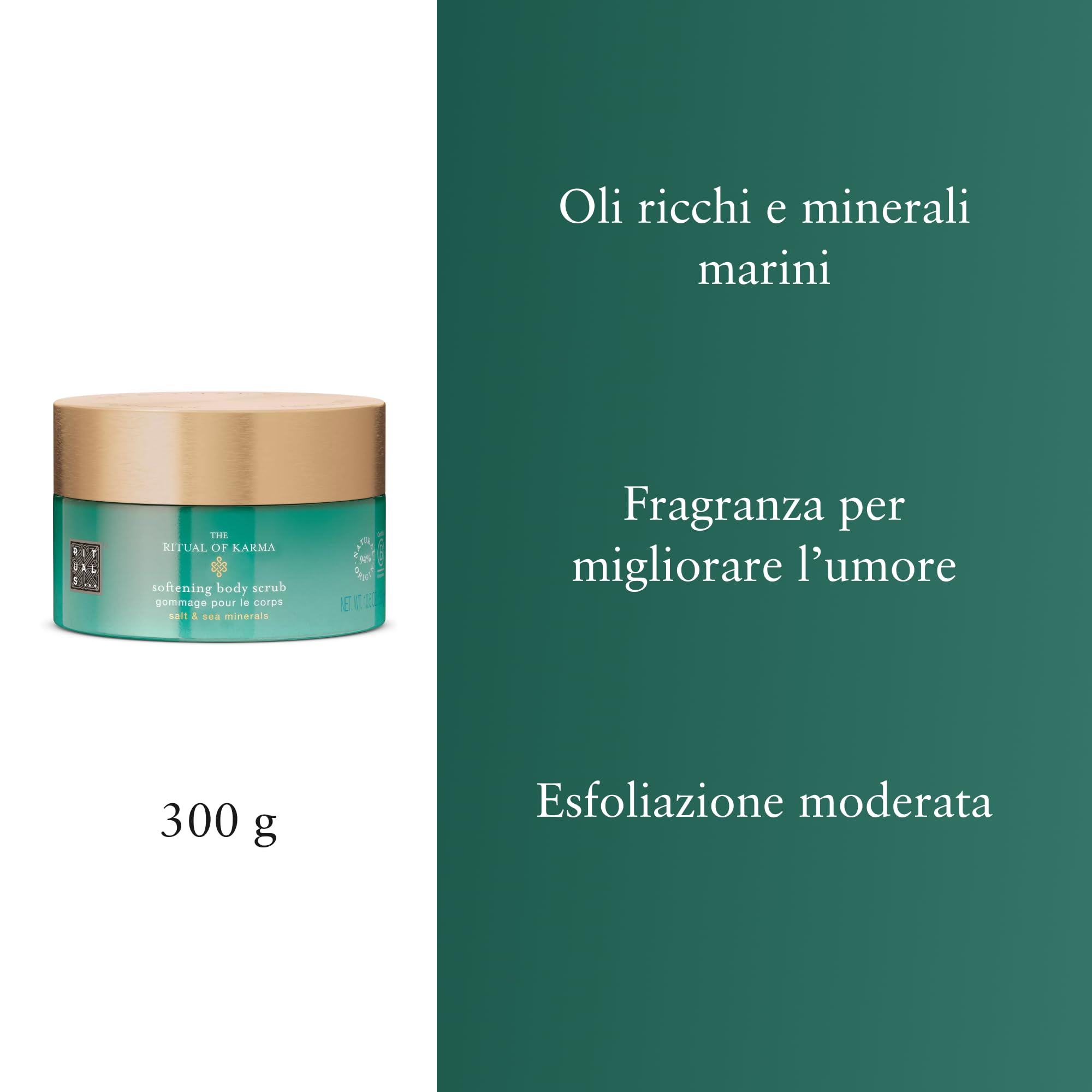 RITUALE Das Ritual of Karma Körperpeeling, Sommerduftendes Salzpeeling mit Meer 3
