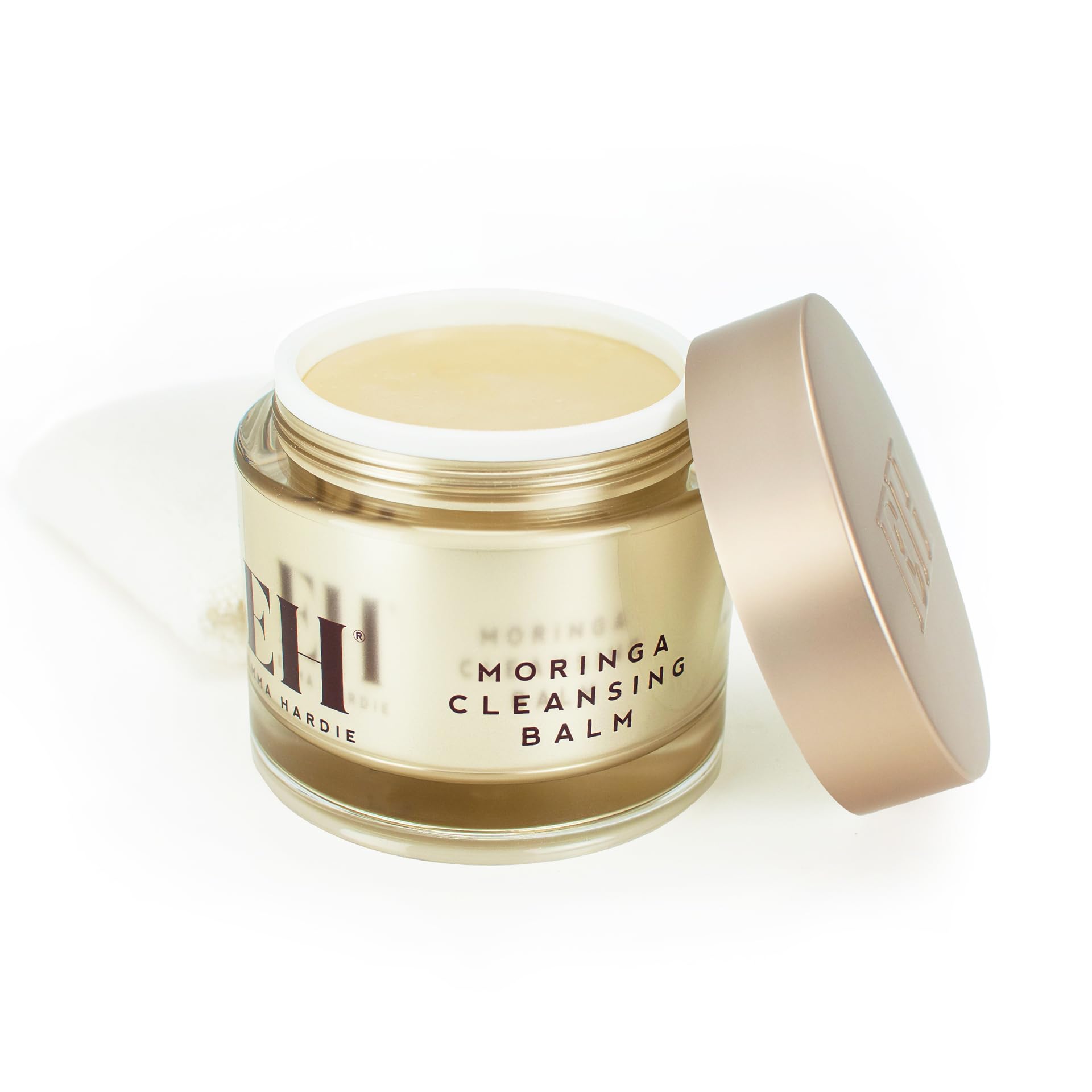 Emma Hardie 200ml Moringa Cleansing Balm Set with Dual Action Cloth, No-Rinse