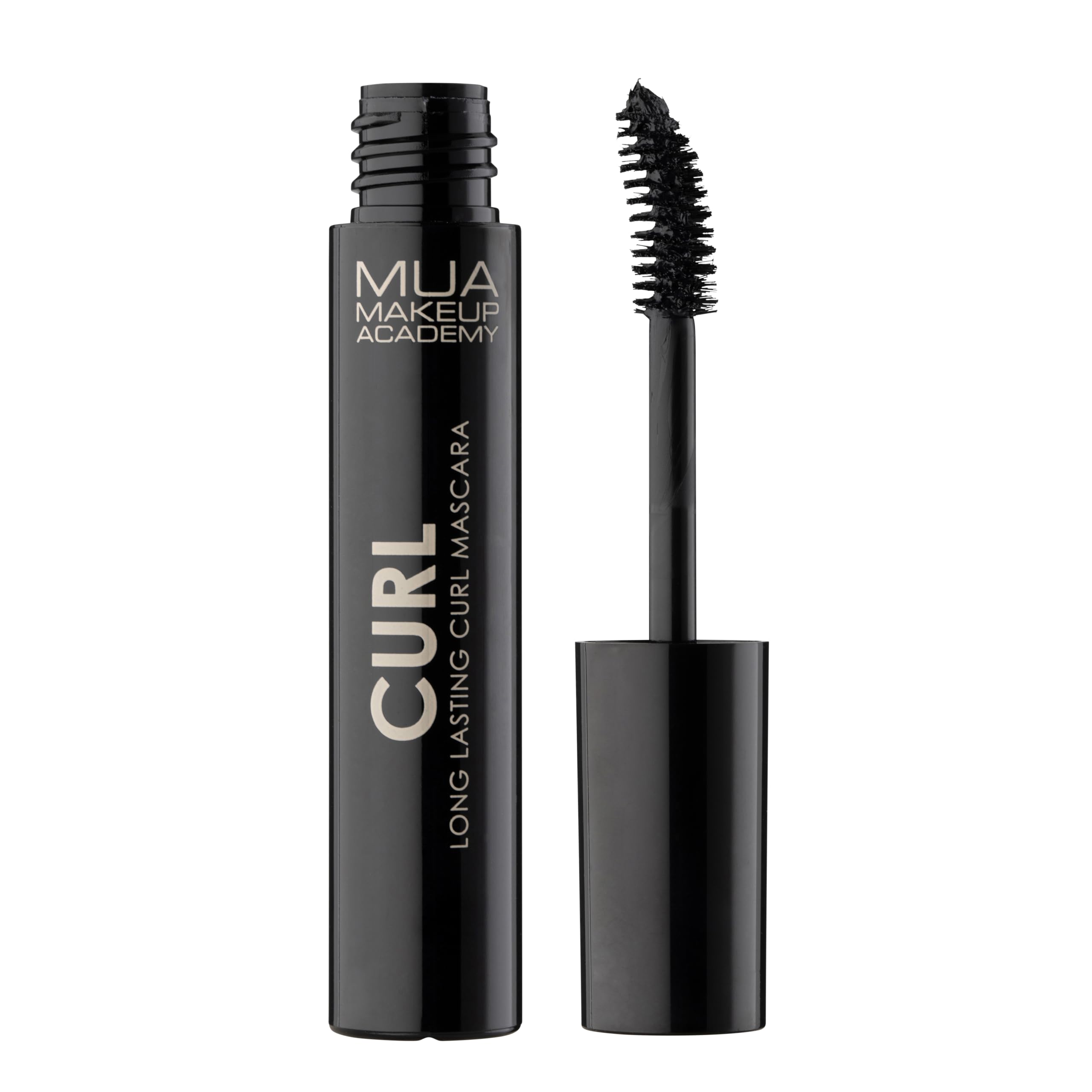 MUA Makeup Academy Long Lasting Curl Mascara, Black - Vegan & Cruelty Free
