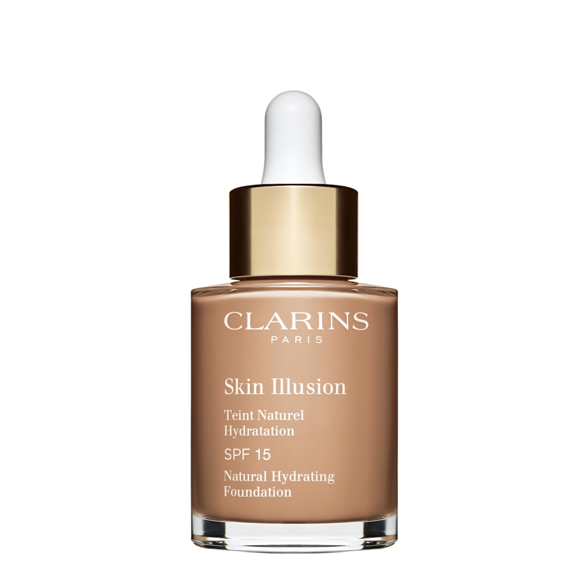 CLARINS Skin Illusion Foundation SPF15 - Shade 112 Amber, 30ml