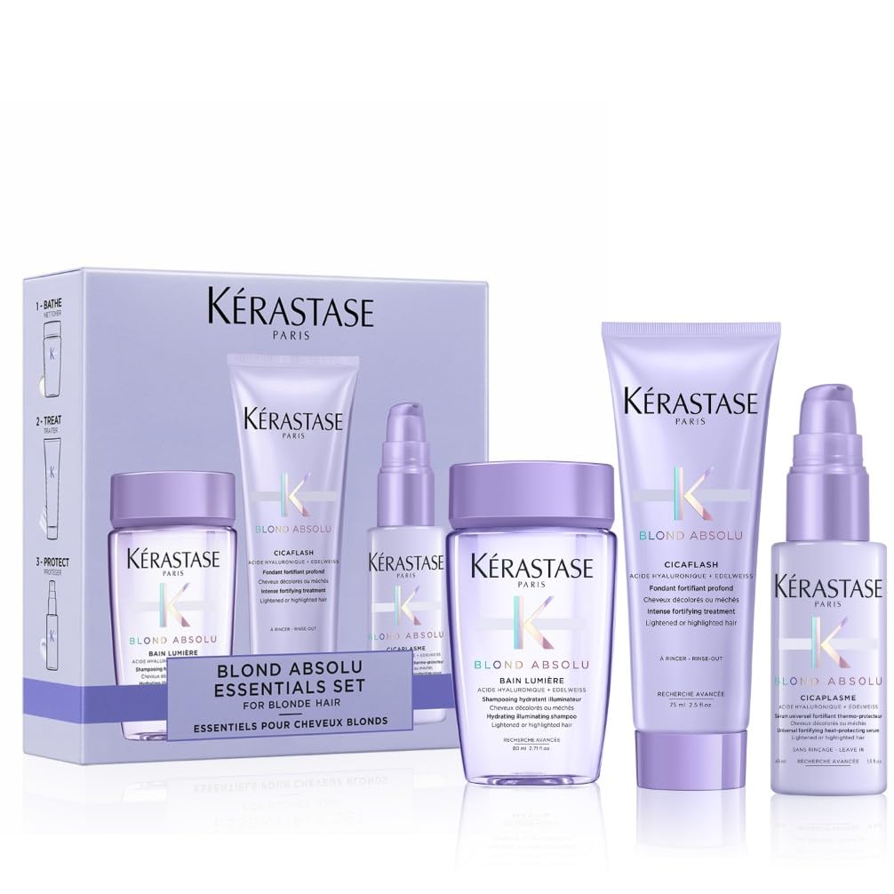 Kérastase Blond Absolu Discovery Set: Illuminating Shampoo & Nourishing Care
