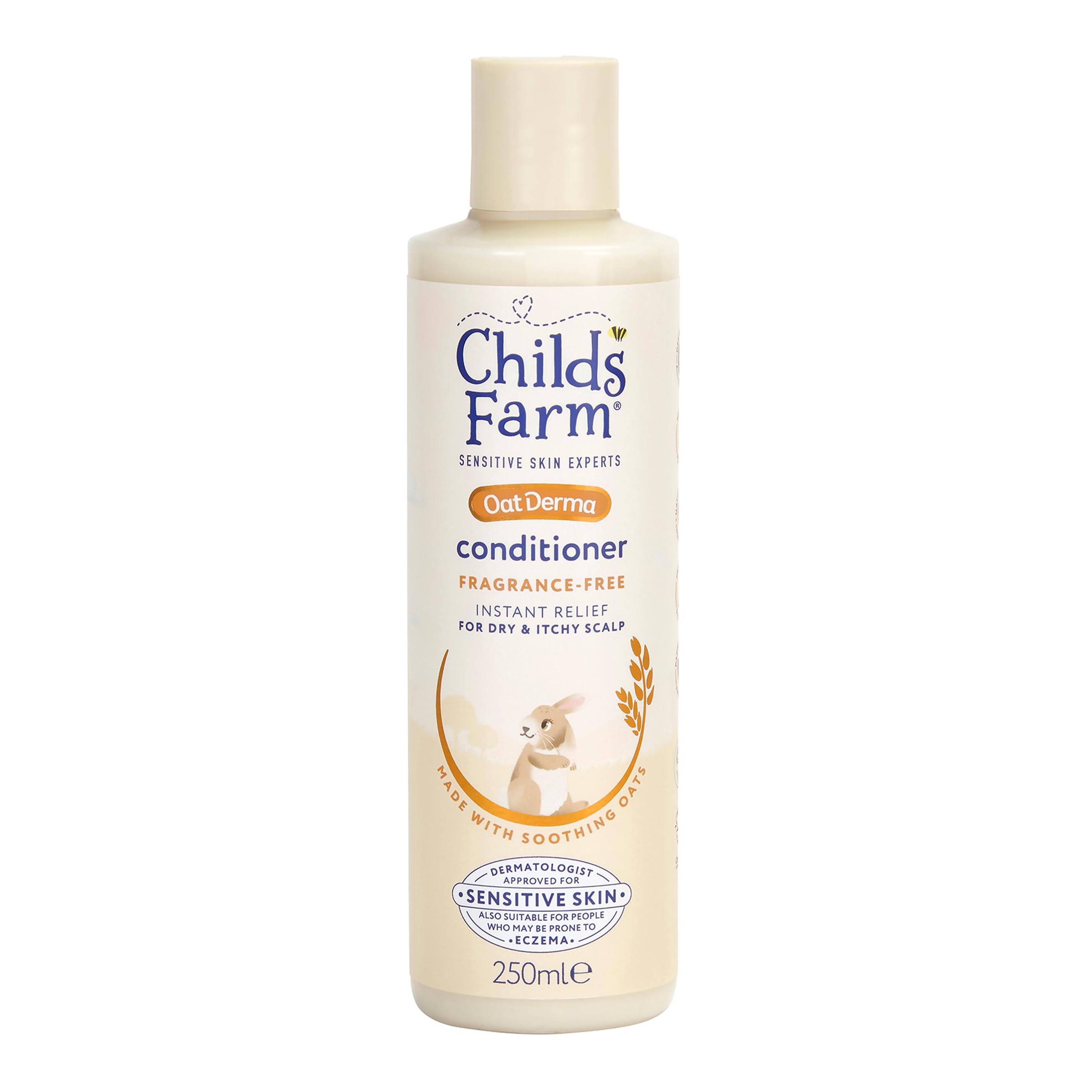 Childs Farm OatDerma Fragrance-Free Hair Conditioner for Dry & Itchy Scalps (0+ Months) 1