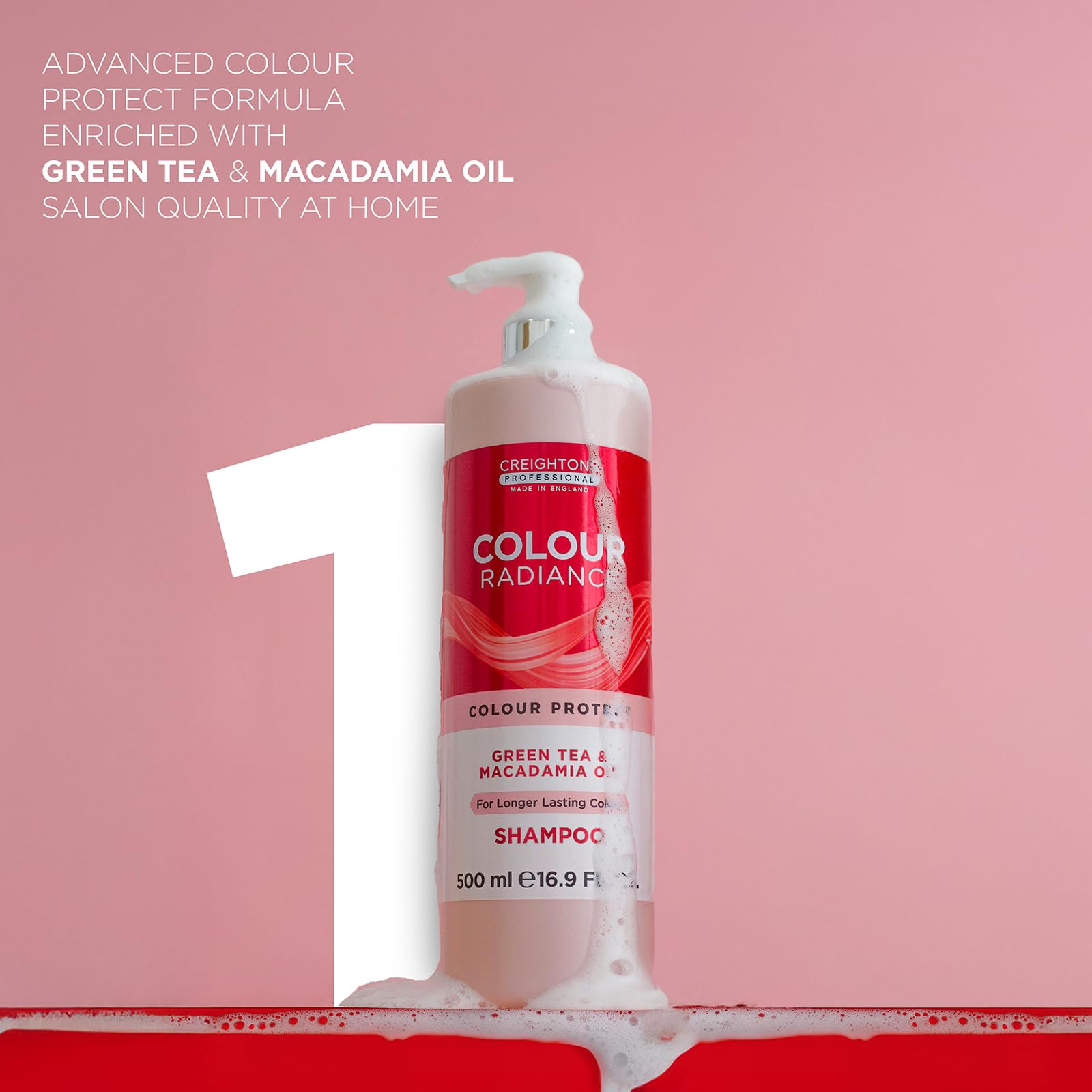 Creightons Professional Colour Radiance Conditioner 500ml | Green Tea & Macadamia Oil for Coloured Hair 3