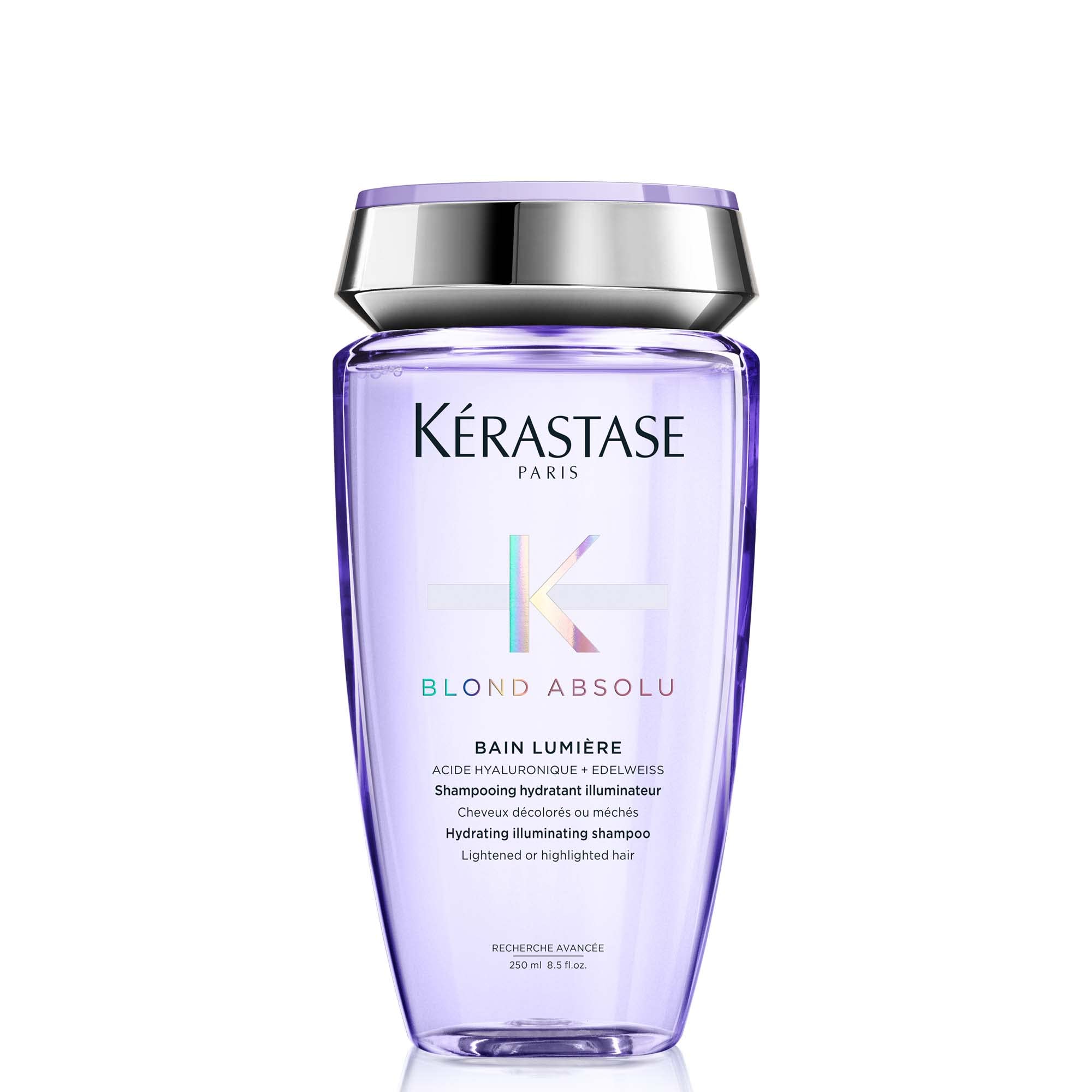 Kérastase Blond Absolu, Feuchtigkeitsspendendes, aufhellendes Shampoo, für aufgehelltes, stark gefärbtes Haar 1