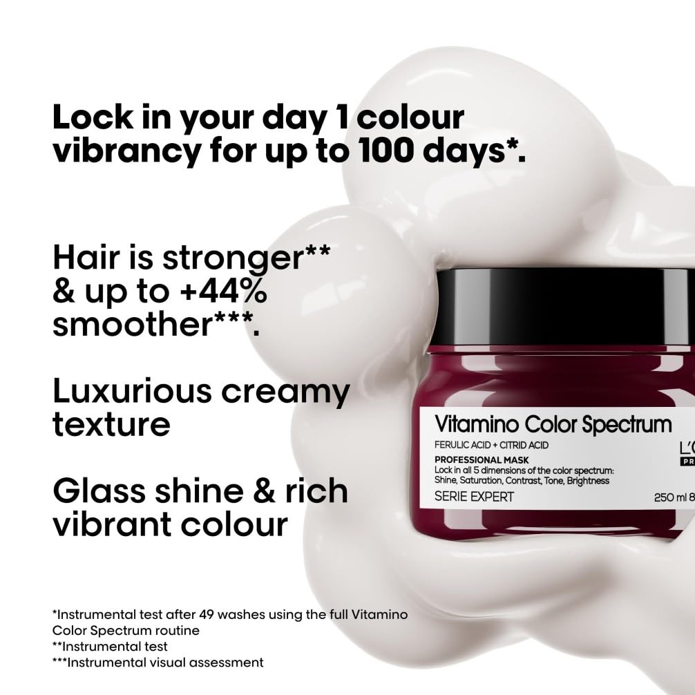 L'Oréal Professionnel Vitamino Color Spectrum Rinse Off Hair Mask 250ml for Color Protection