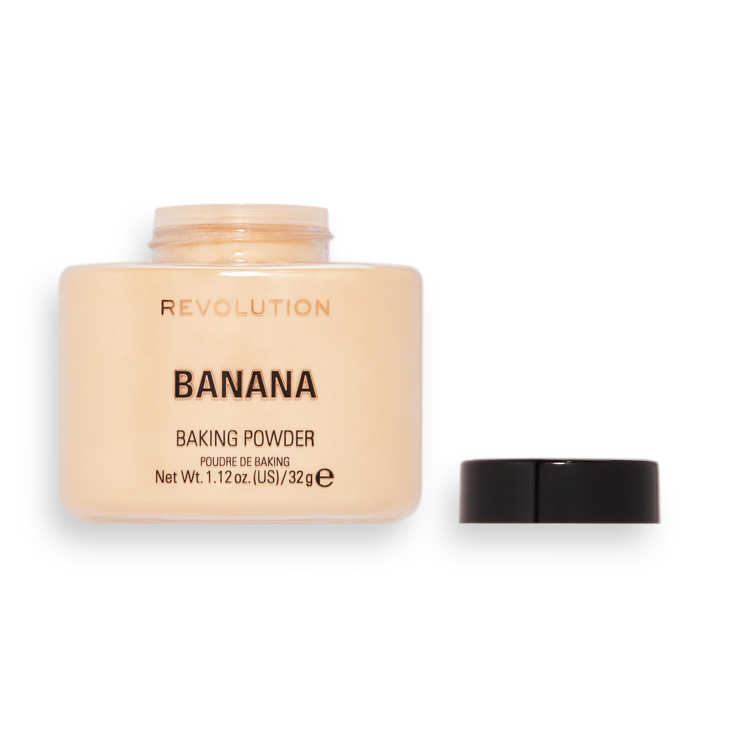 Revolution Beauty London Loose Baking Powder Setting Banana for Medium Skin Tones, 32g 7