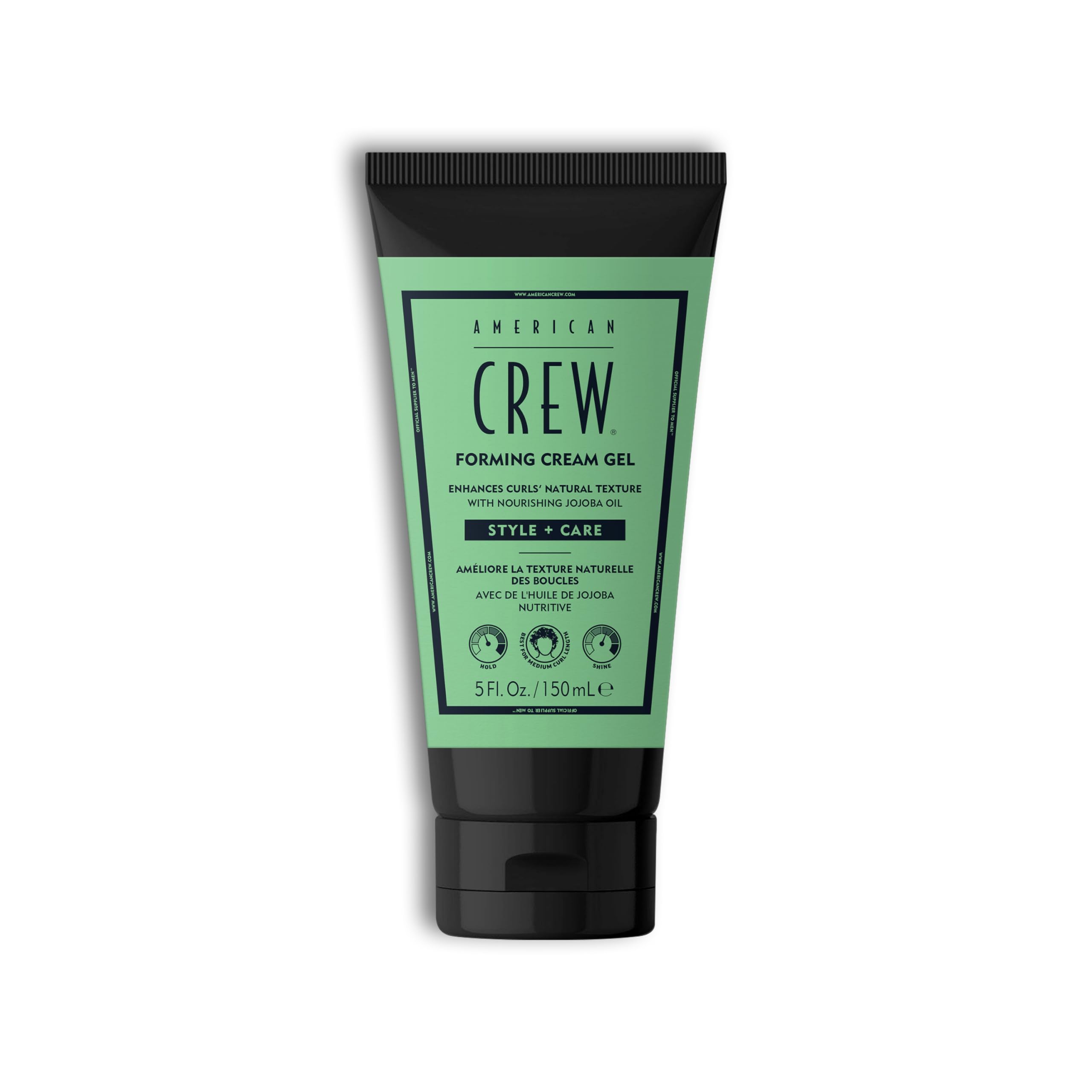 American Crew Forming Cream Gel - Hybrid Curl Defining Hair Cream for Men