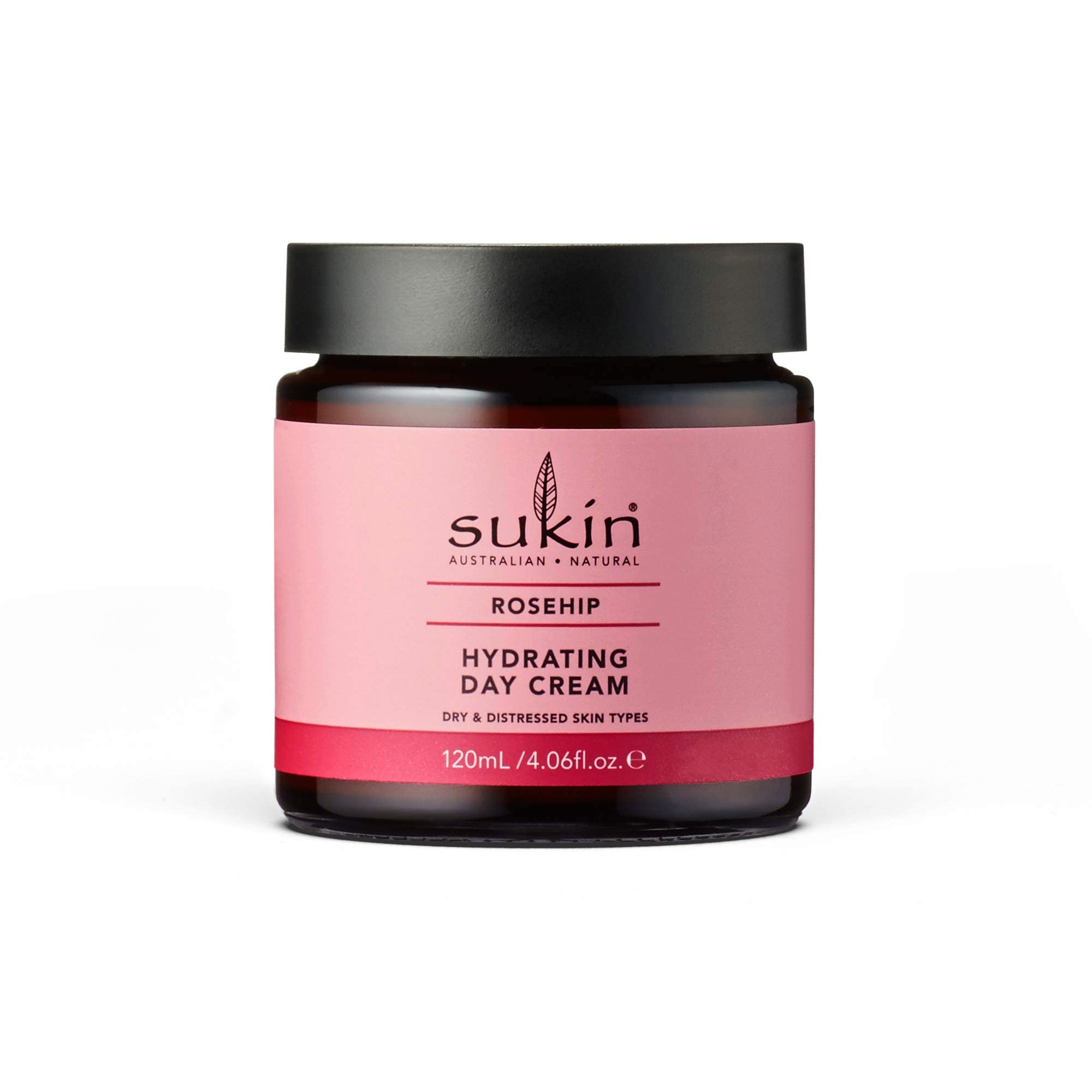 Sukin Hydrating Day Cream with Rosehip Oil and Pomegranate 120ml