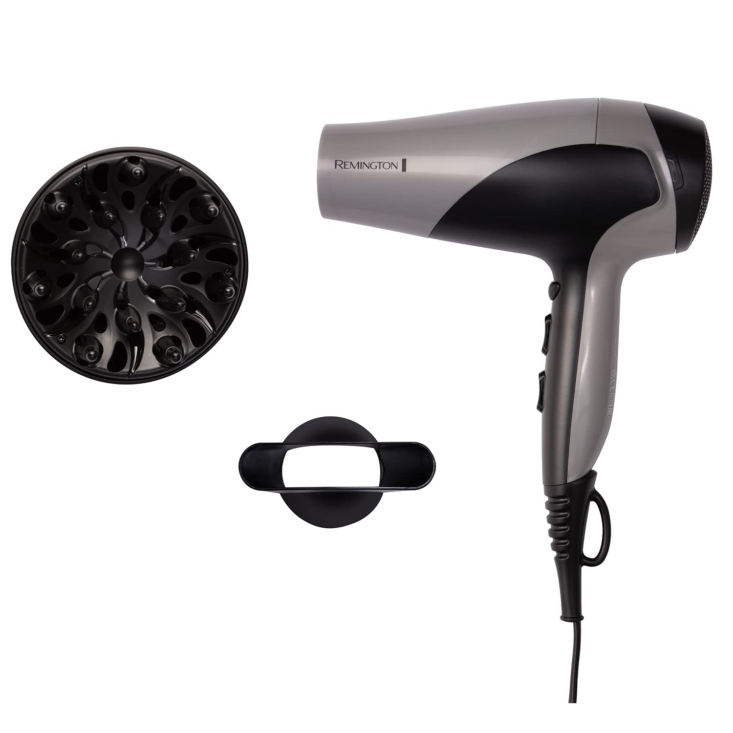 Remington Ionic Dry Hair Dryer 2200 with Diffuser and Concentrator