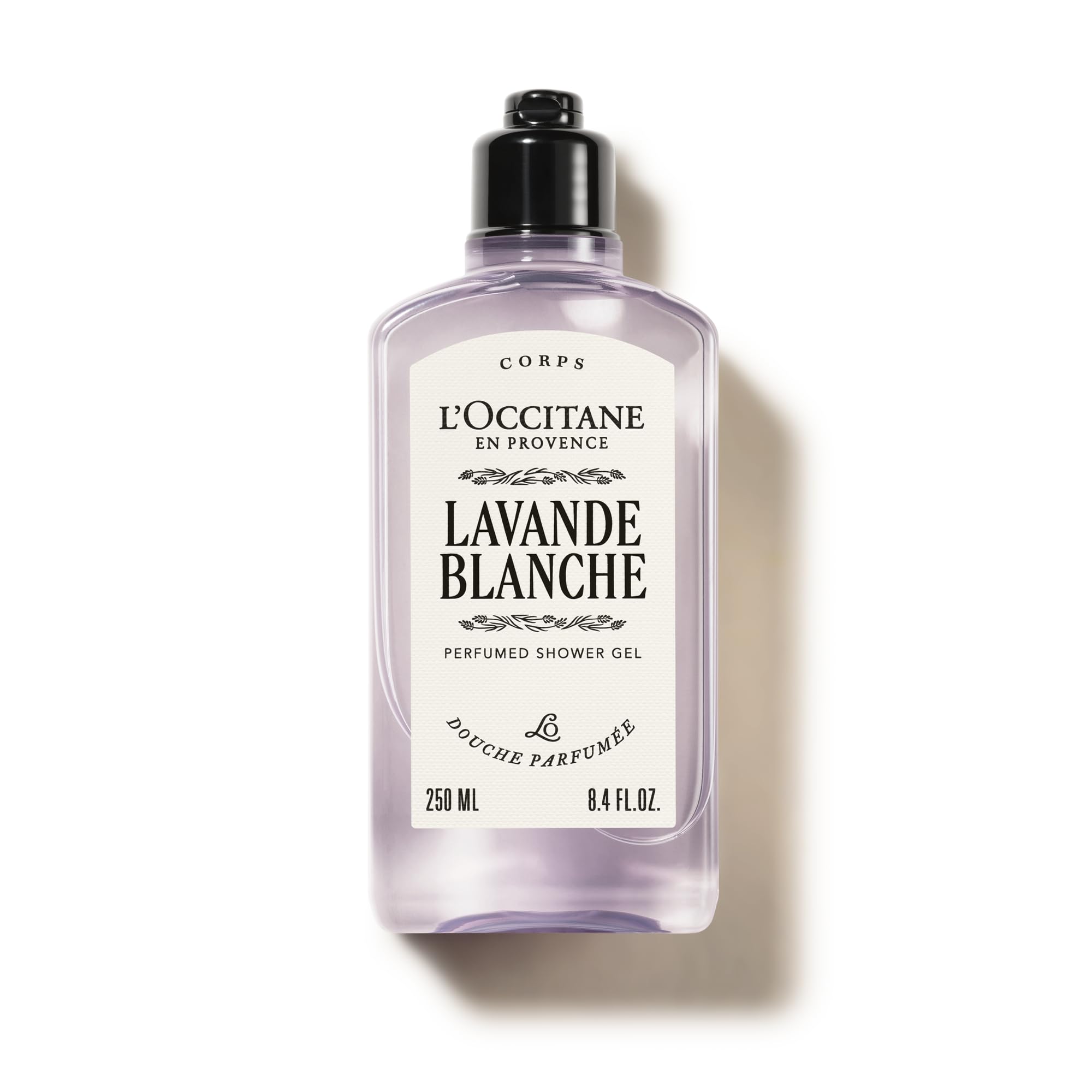 L'OCCITANE Lavande Blanche (White Lavender) Calming Shower Gel 250ml