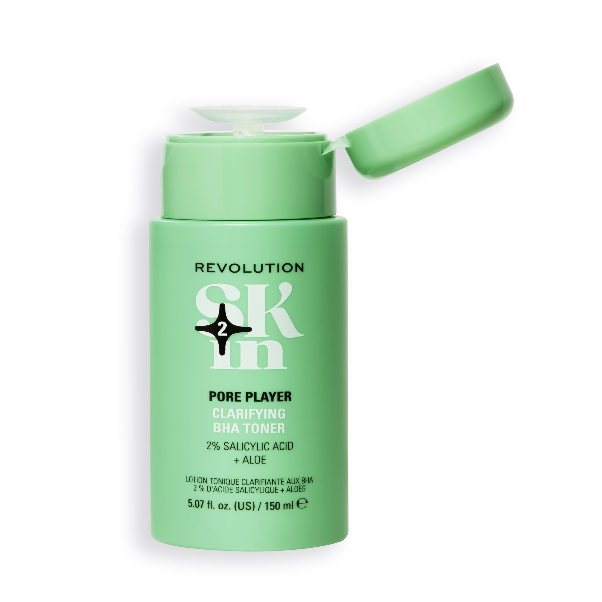 Revolution Skin Pore Player 2% Salicylic Acid & Aloe Clarifying BHA Toner