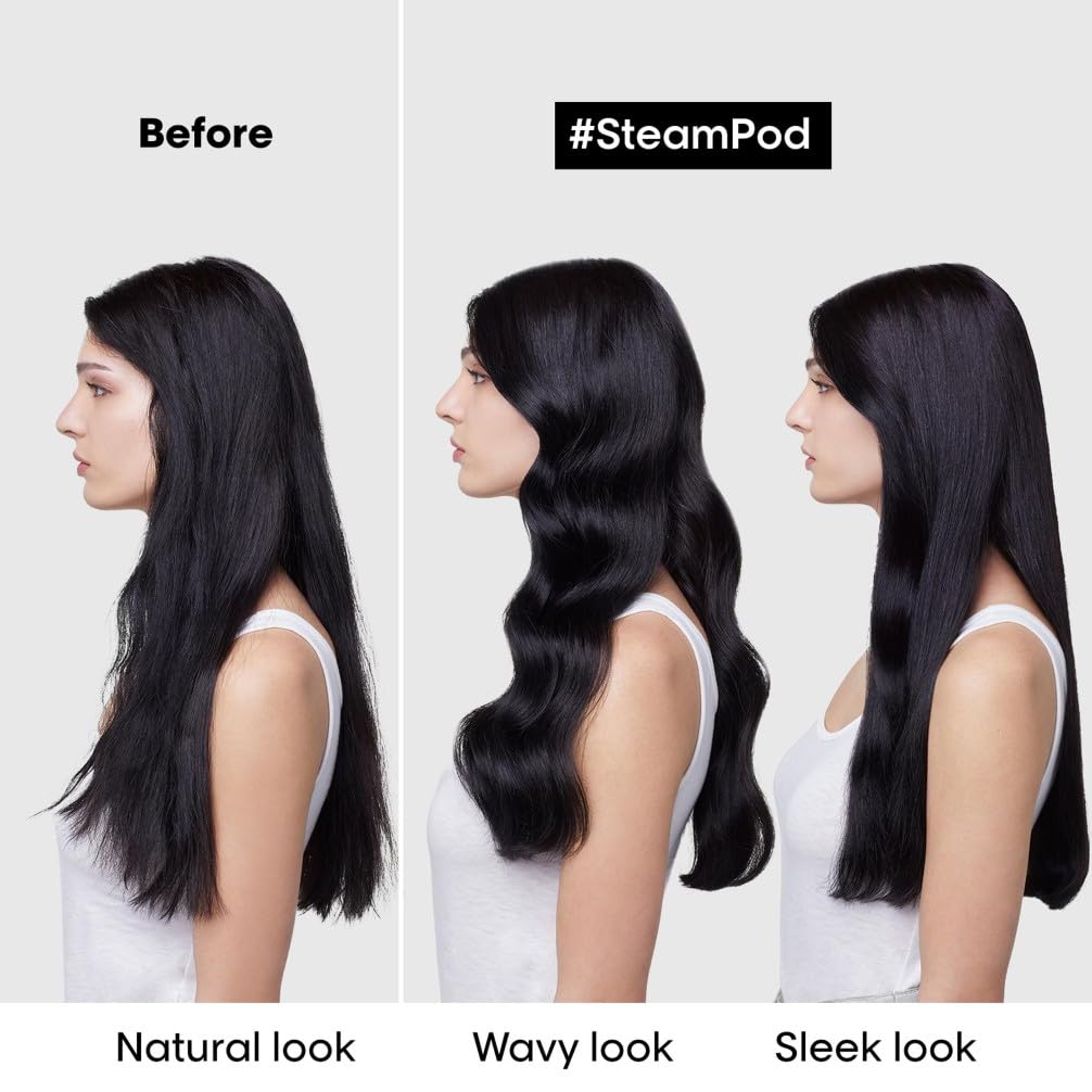 L'Oréal Professionnel Steam Hair Straightener & Styling Tool for All Hair Types 5