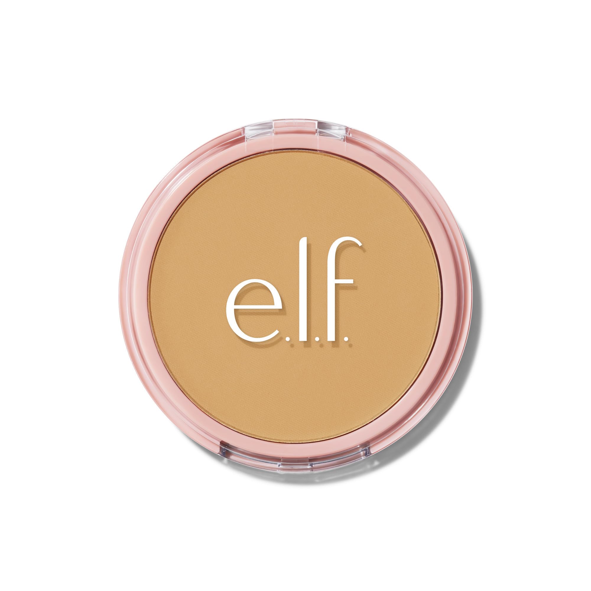 e.l.f. Halo Glow Powder Filter Pressed Finishing Powder - Medium Neutral, Buildable Coverage