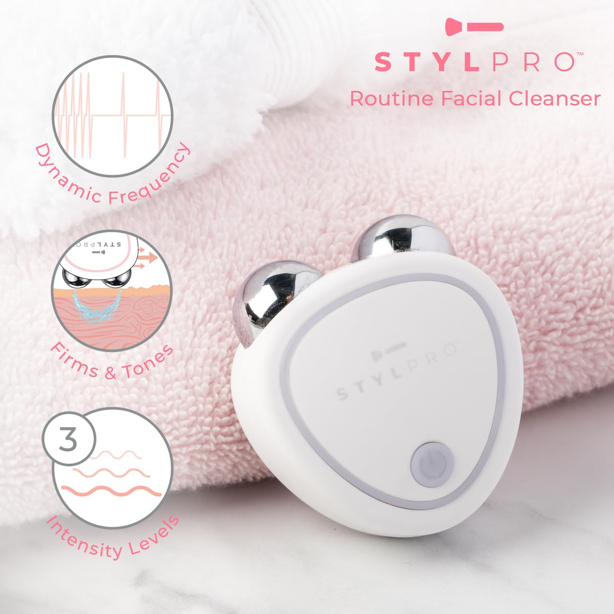 STYLPRO Mini Microcurrent Facial Toning Device for Firming & Lifting 3