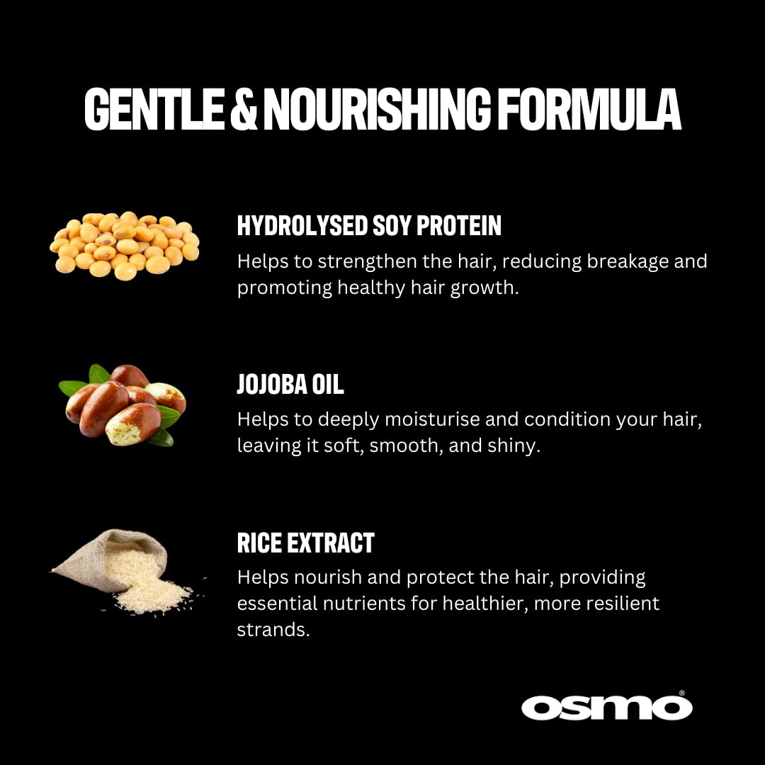 OSMO Super Ice Shampoo with Black Pigment for Brightening Blonde Hair 5