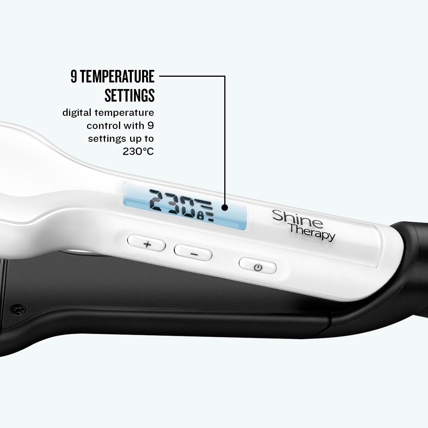 Remington Shine Therapy Wide Plate Hair Straightener S8550 with Argan Oil 7