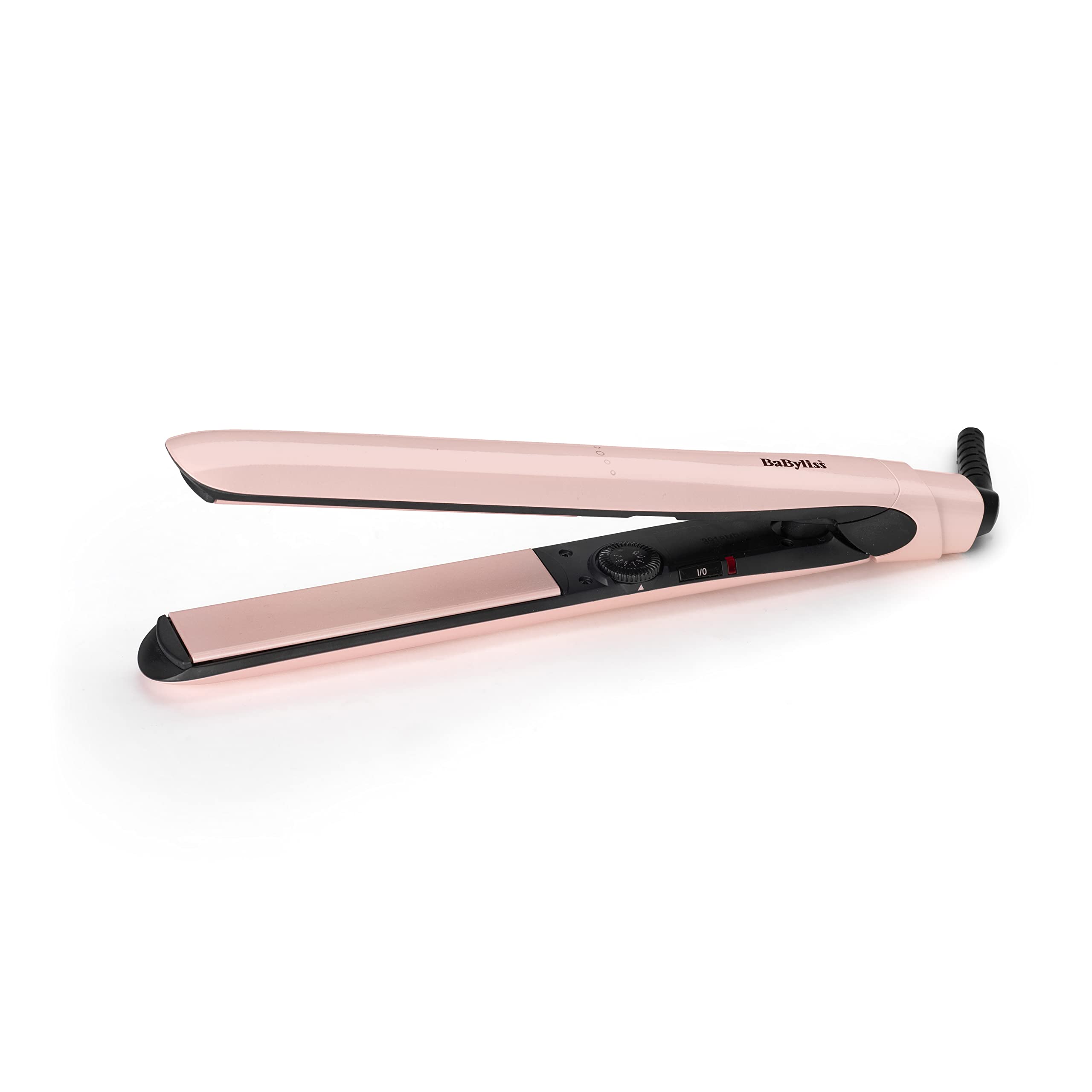 BaByliss Rose Blush 235C Hair Straighteners with Titanium Ceramic Plates