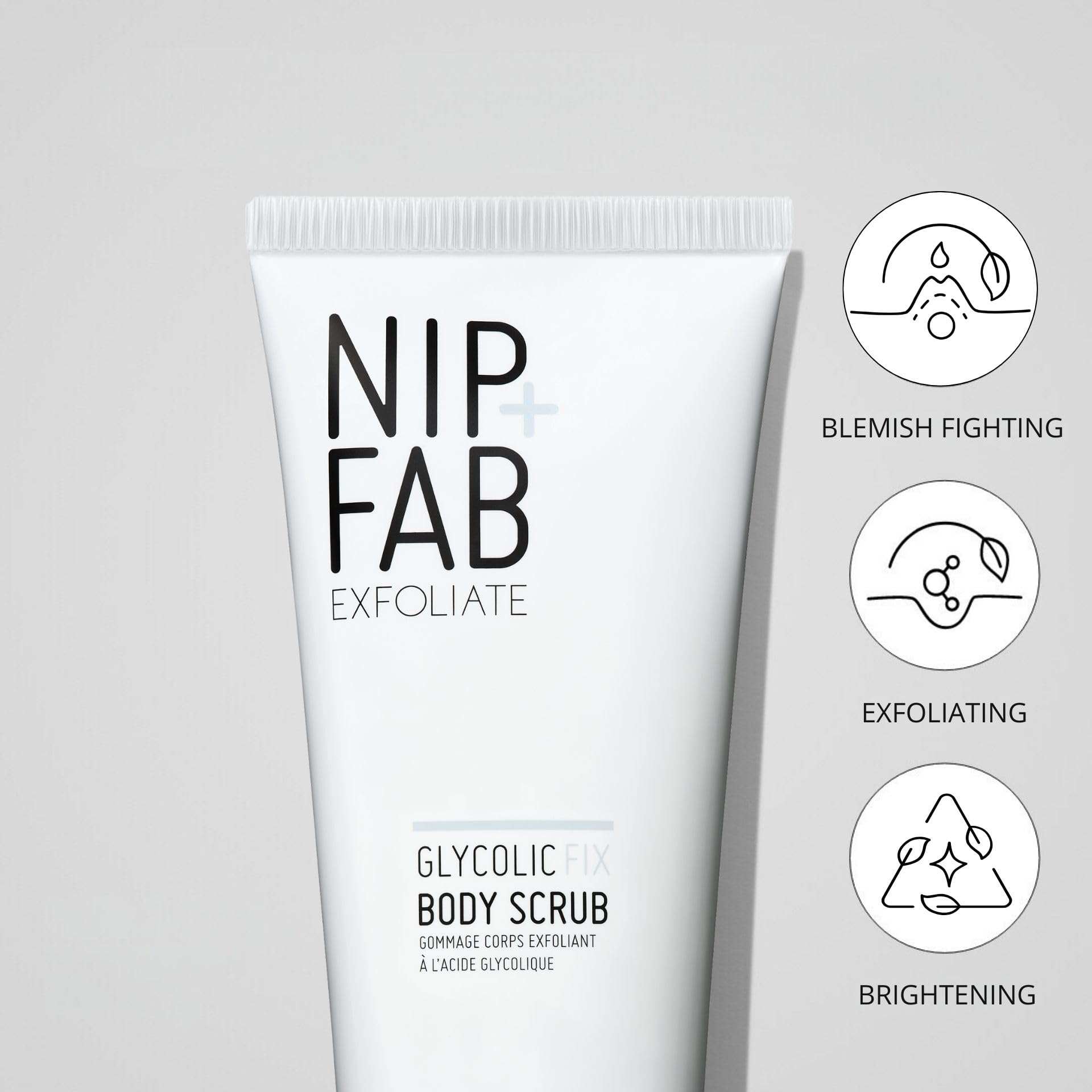 Nip + Fab Glycolic Fix Body Scrub with 3% Glycolic Acid for Exfoliation 5