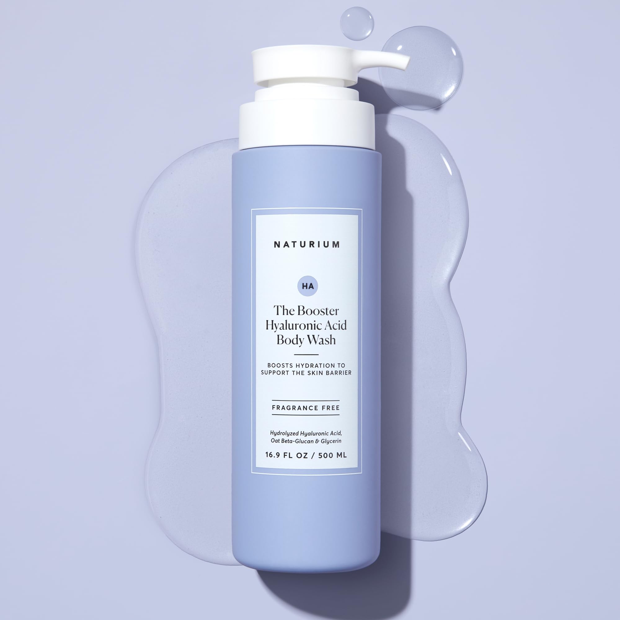 Naturium The Booster Hyaluronic Acid Body Wash, Hydrating & Moisturising with Glycerin & Vitamin B5, 16.9 OZ 6