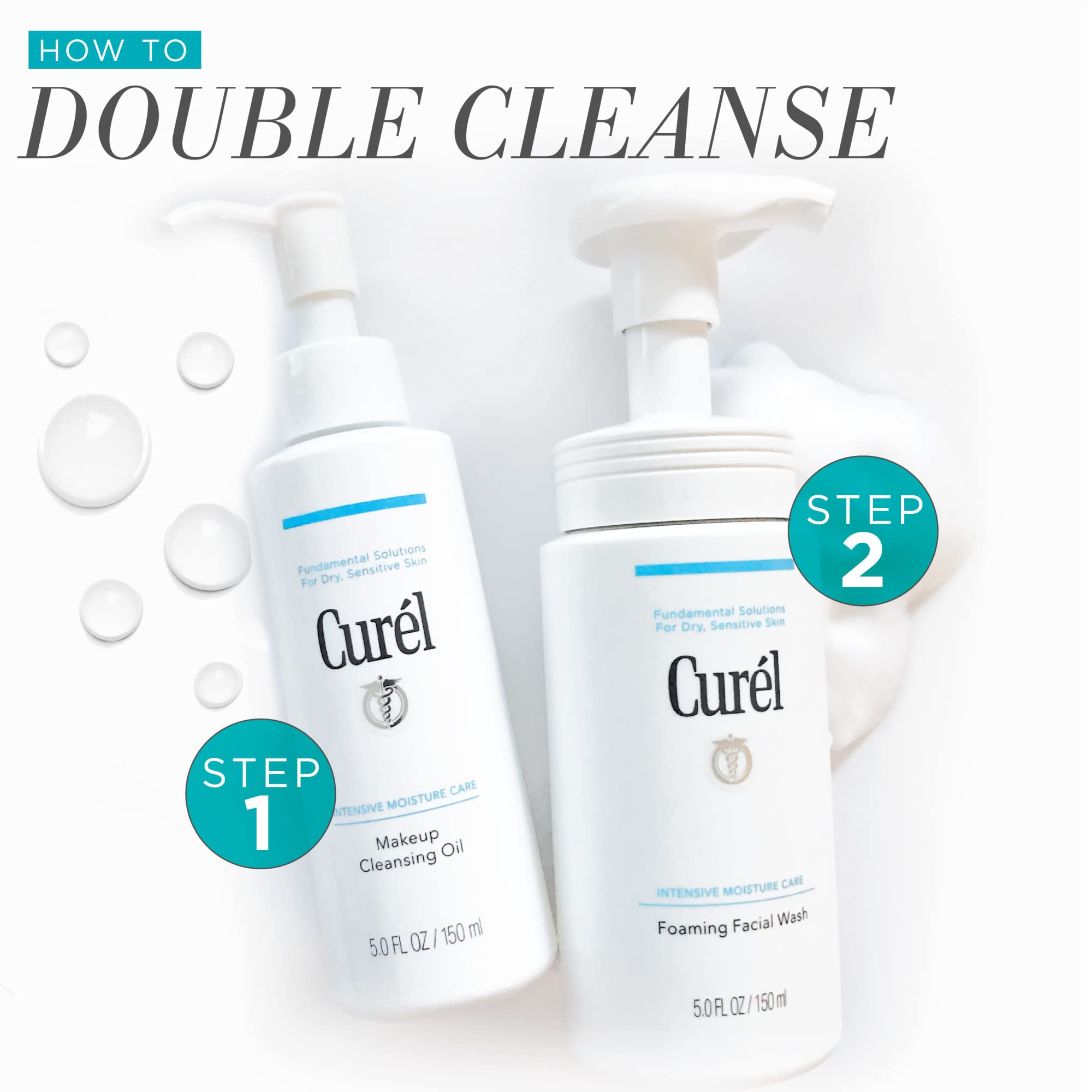 Curél Make-up-Reinigungsöl 150 ml für trockene, empfindliche Haut 5