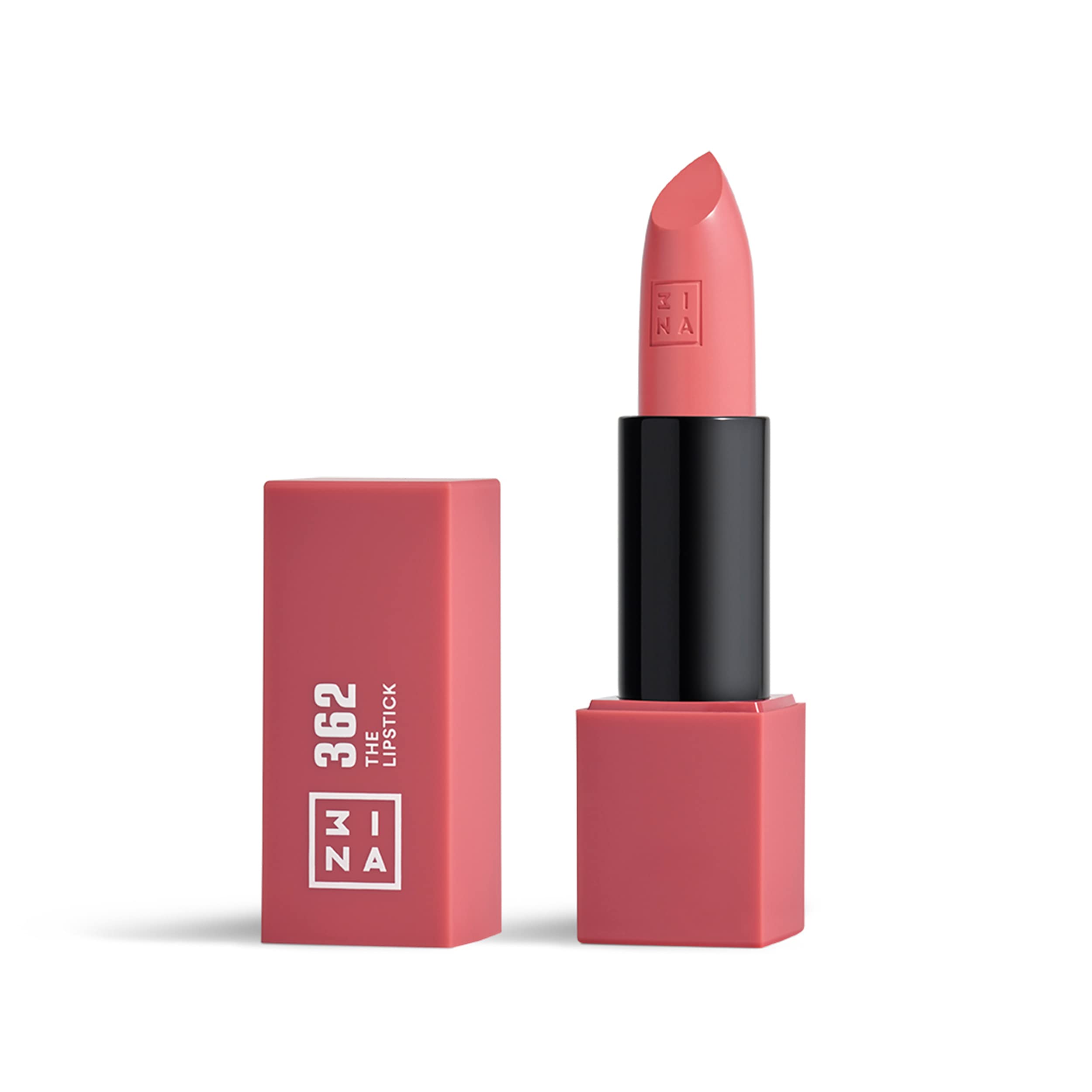 3INA The Lipstick 362 - Long Lasting Semi-Matte Creamy Lip Colour with Vitamin E & Shea Butter