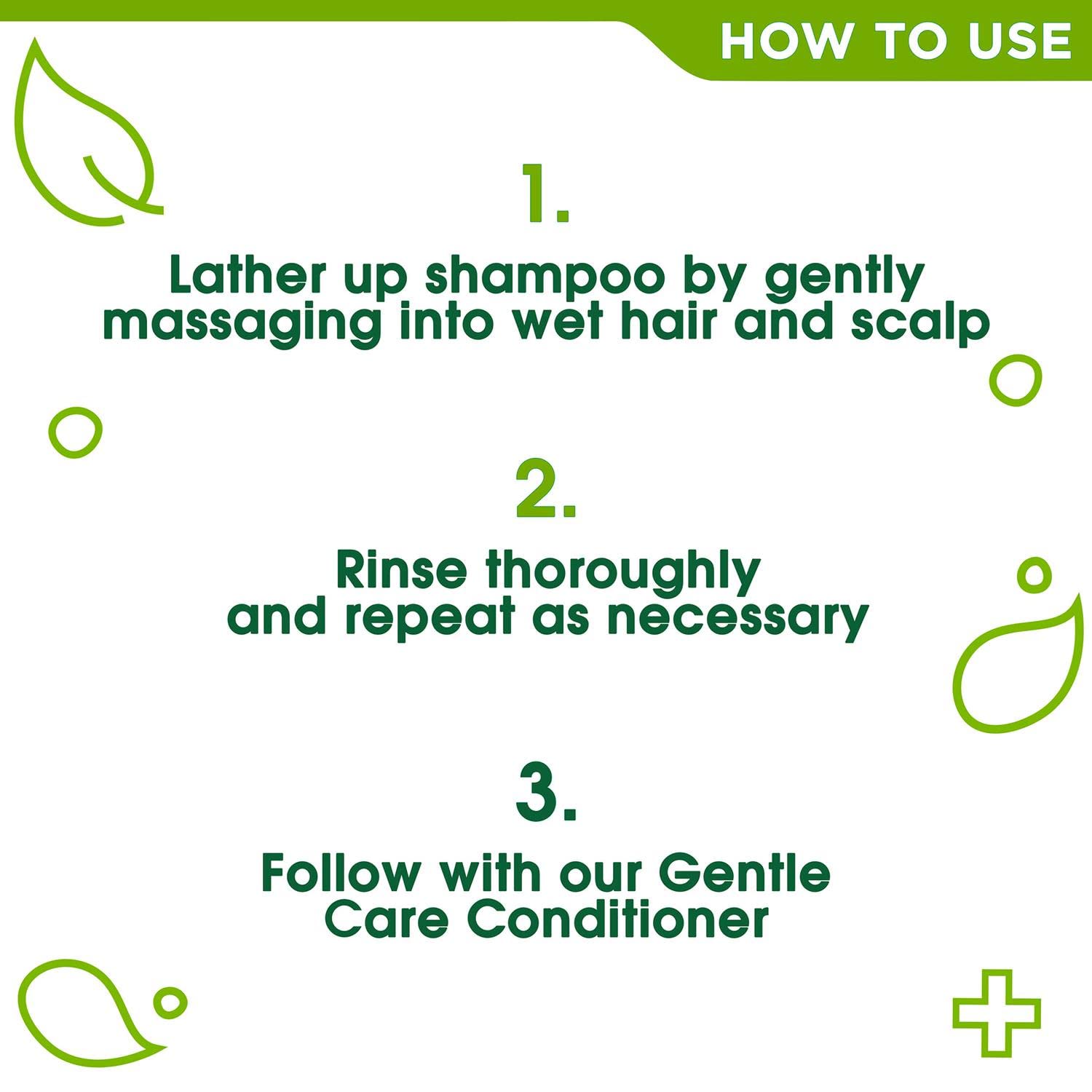 Simple Gentle Unscented Shampoo with Pro-Vitamin B5 for Dry Scalp and Family Use 9