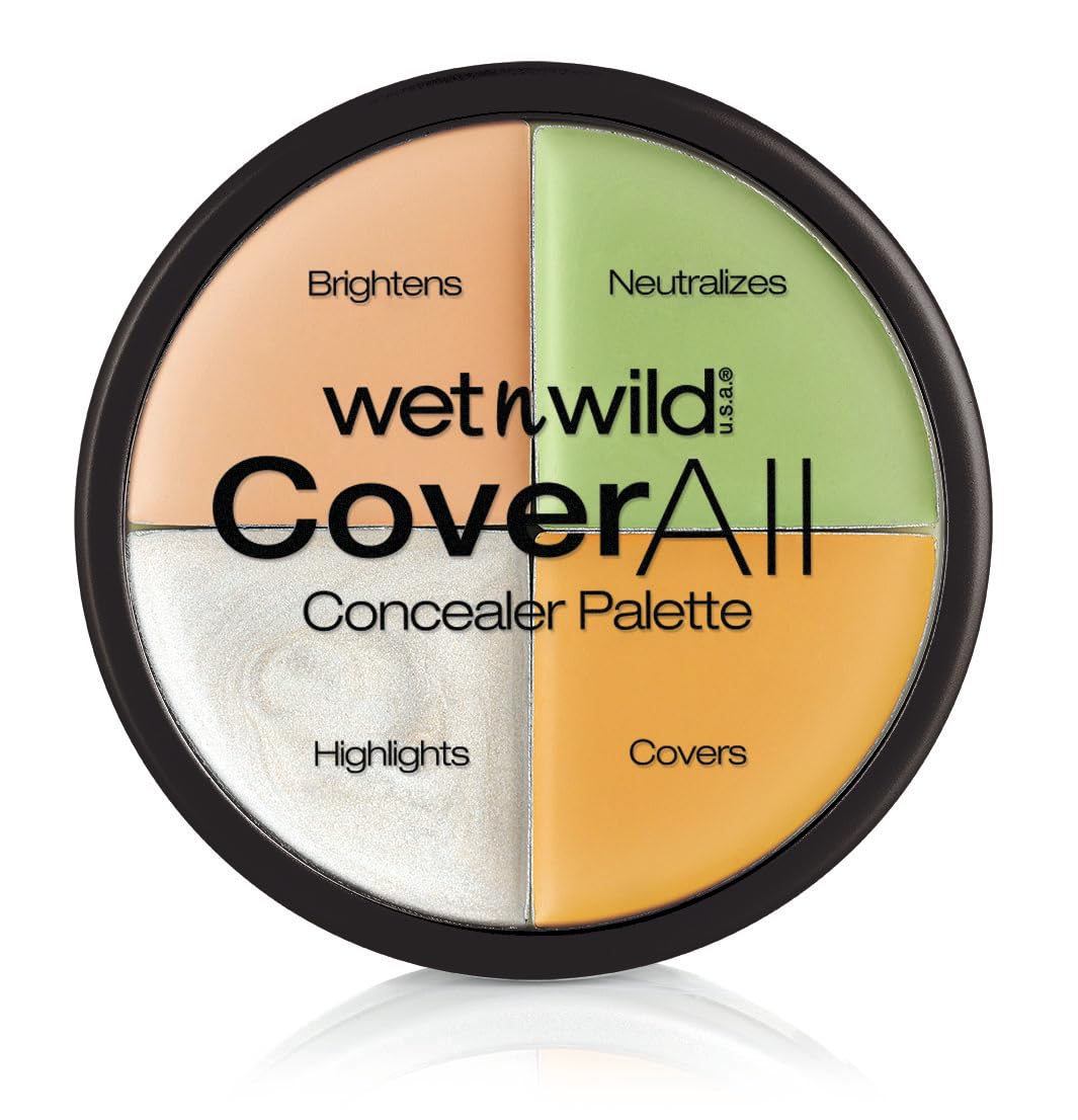 wet n wild CoverAll Concealer Palette E61462 for Flawless Complexion