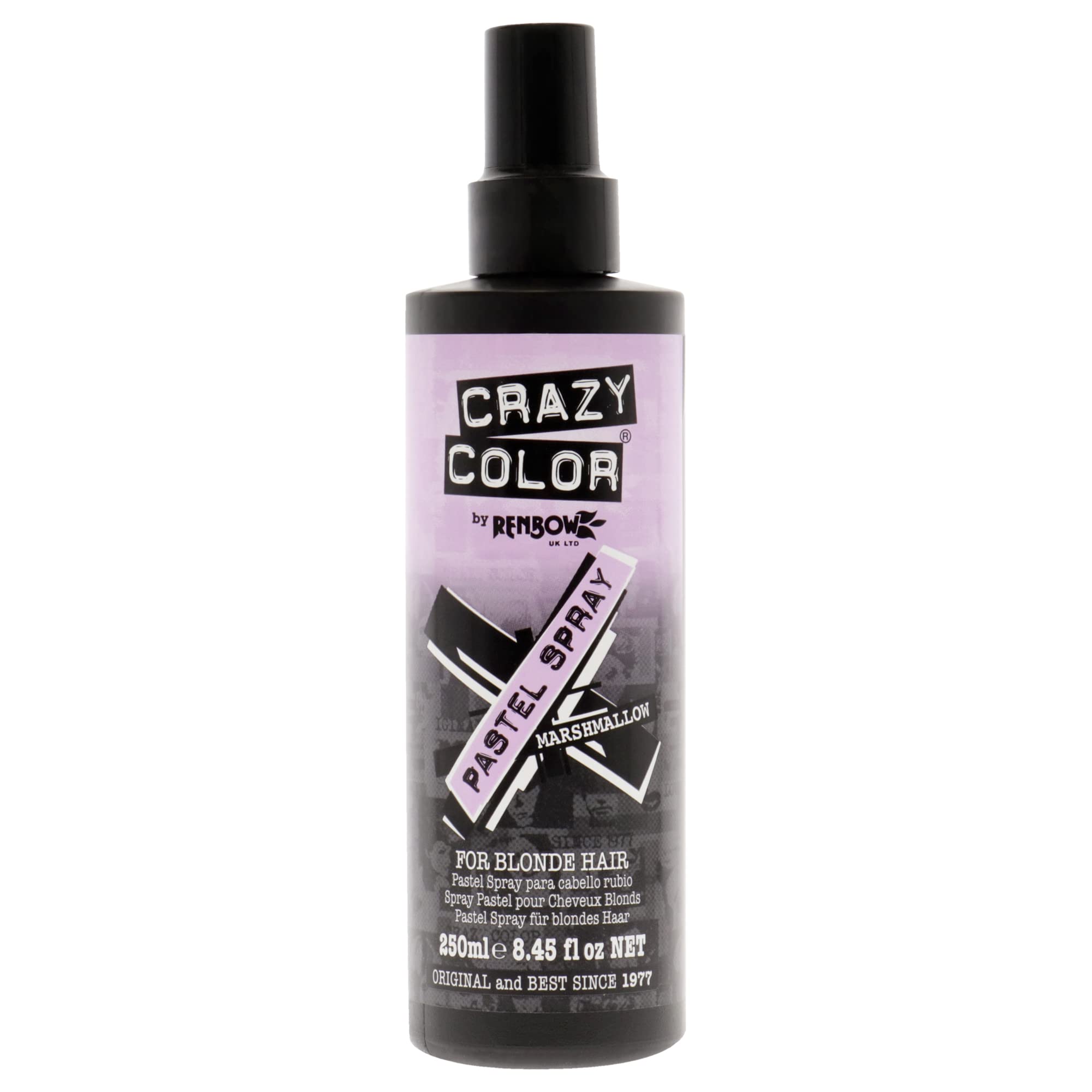 Crazy Color Temporary Colour Maintaining Spray, Marshmallow - 250 ml