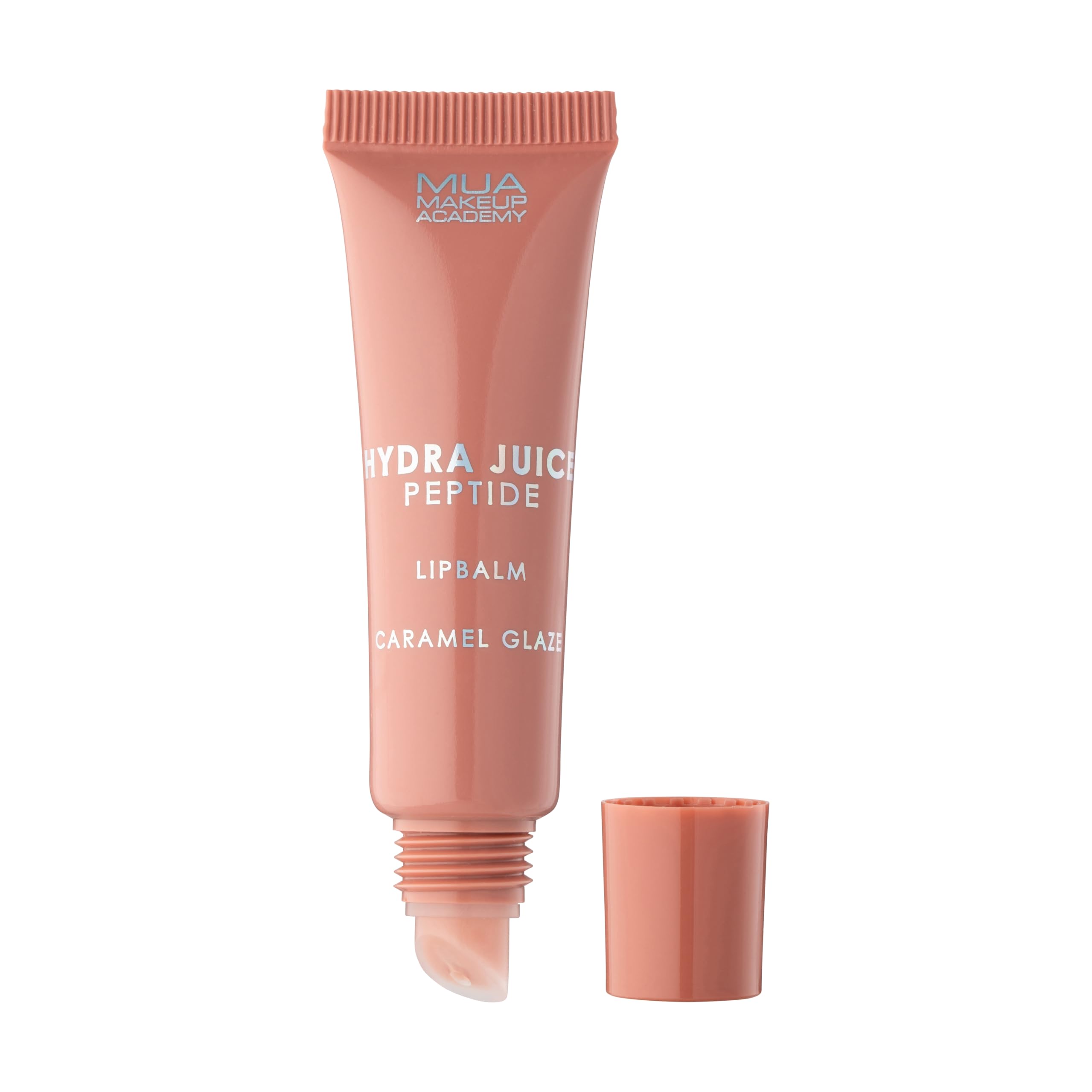 MUA Makeup Academy Hydra Juice Peptide Lip Balm, Caramel Glaze, Vegan & Cruelty-Free