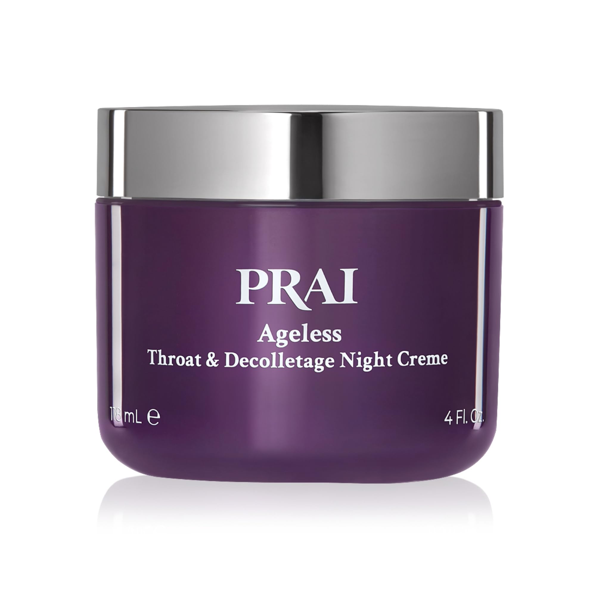 PRAI Ageless Throat & Decolletage Night Creme 118ml with Two Retinols for Firming and Wrinkle Reduction