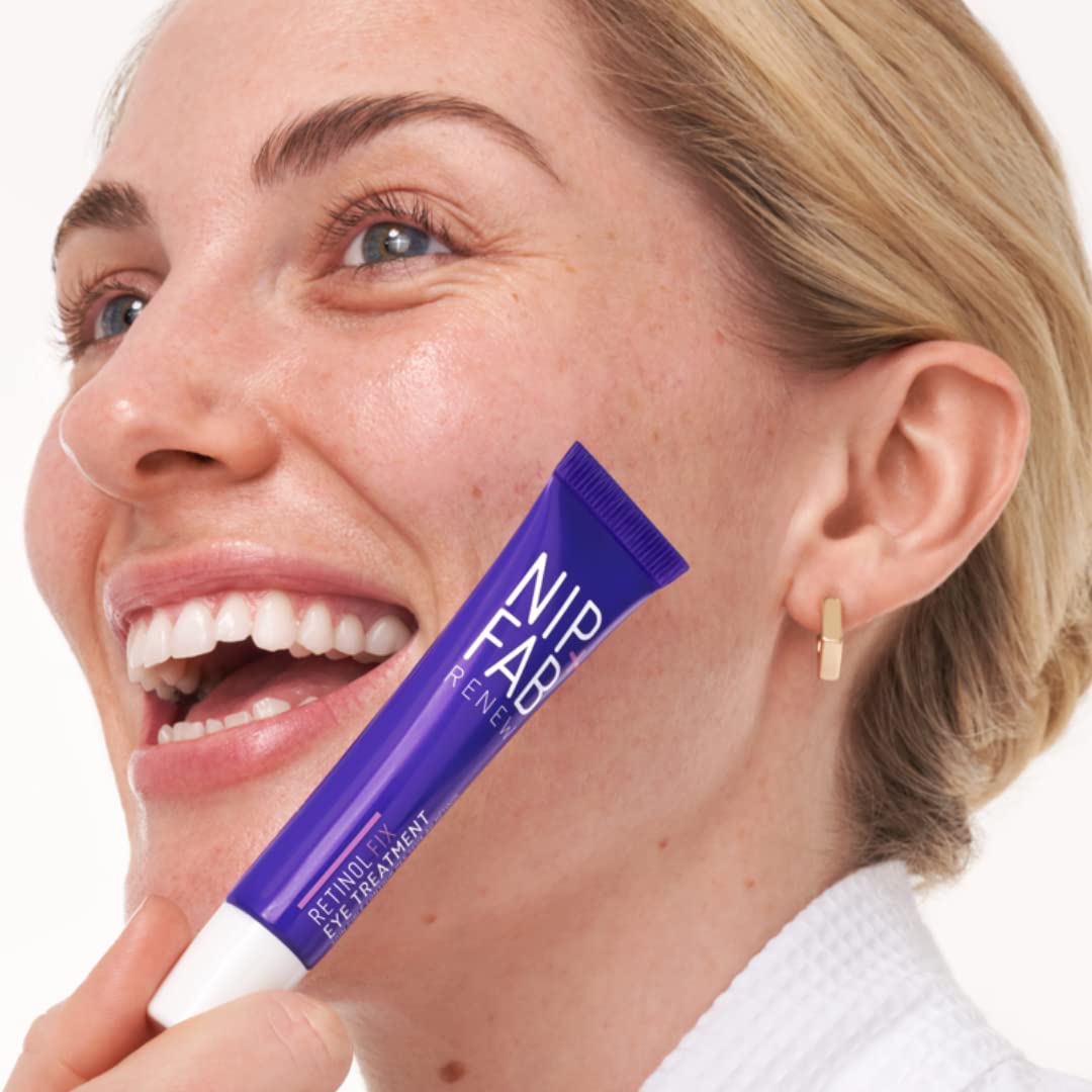 NIP + FAB Retinol Fix Eye Treatment – Anti-Ageing Eye Cream with Time-Release 3
