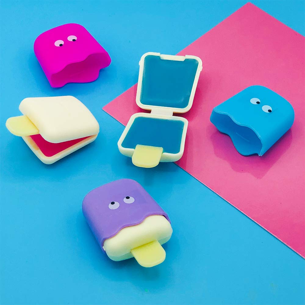 Tinc Lolly Lip Balms for Kids, 3 Pack: Candy, Vanilla, and Rose Flavours, 10.5g 5