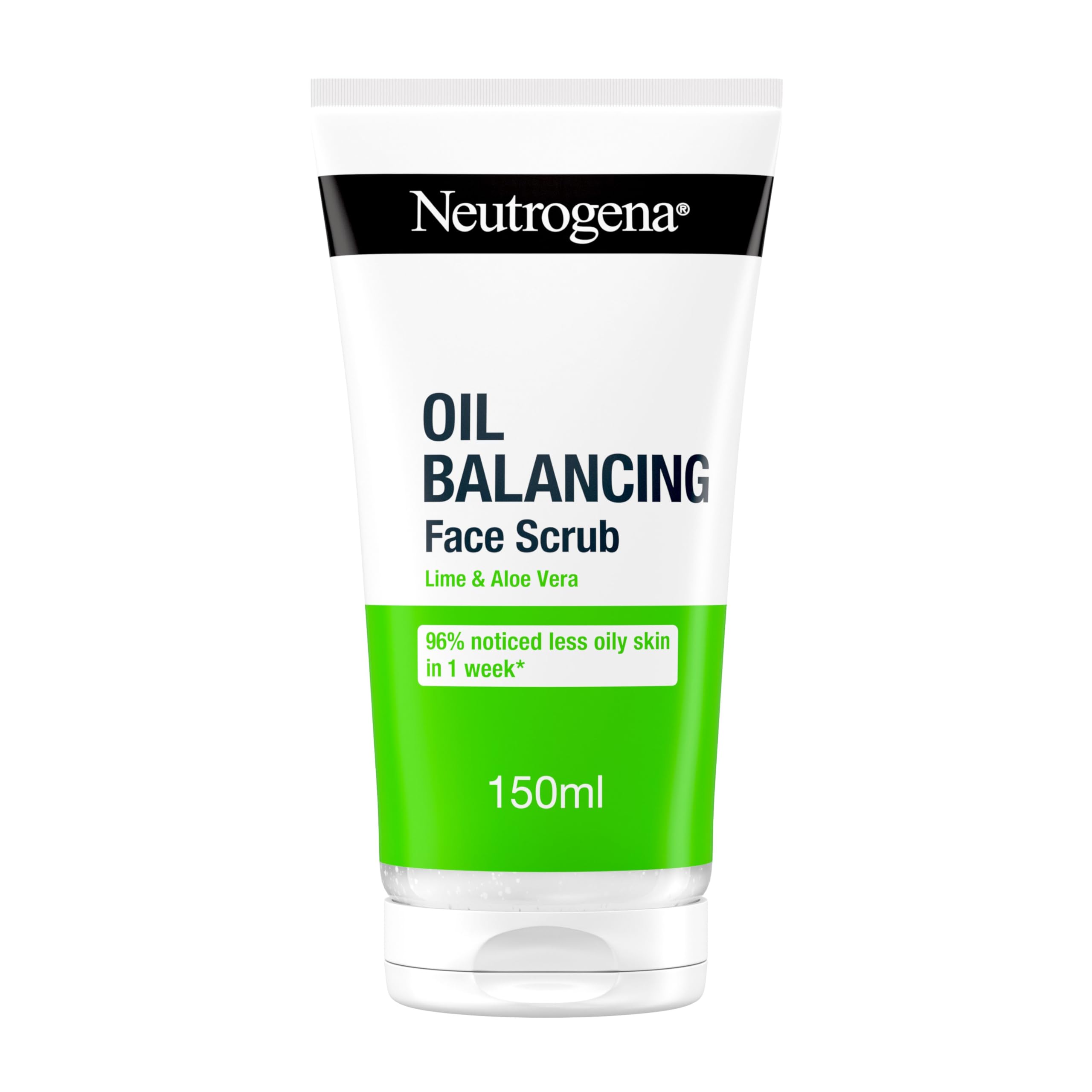 Neutrogena Oil Balancing Daily Exfoliator with Lime & Aloe Vera, 150ml