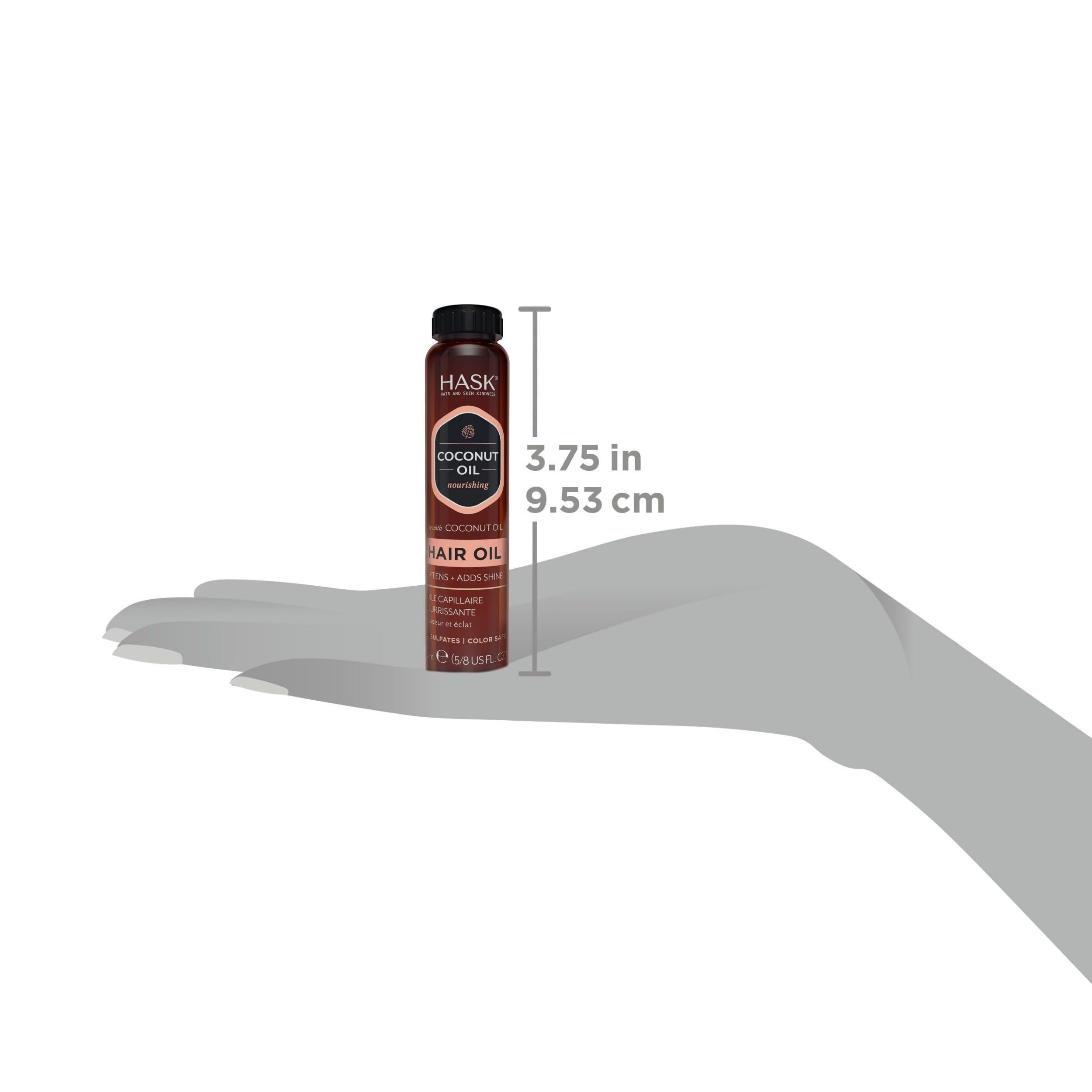 HASK Monoi Coconut Nourishing Shine Oil for Radiant Shine, 18 ml 9