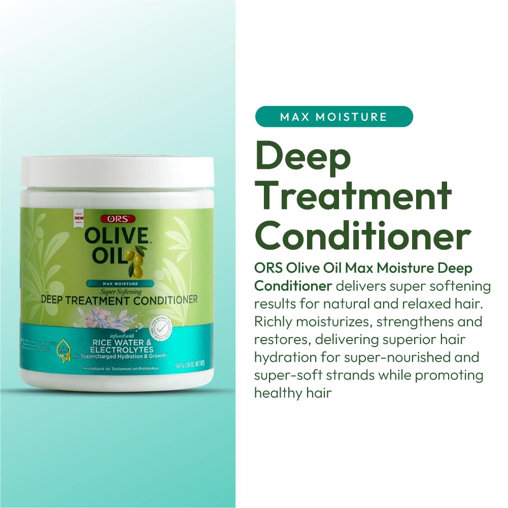 ORS Olive Oil Max Moisture Super Softening Deep Treatment Conditioner 5