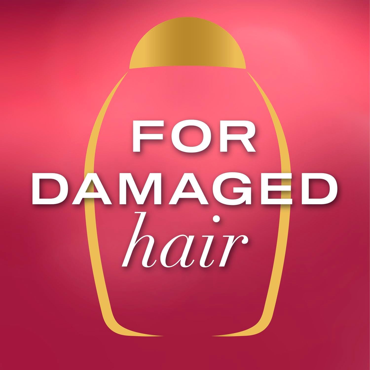 OGX 5-in-1 Benefits Frizz Free Shampoo with Keratin, Argan Oil & Ceramide 6