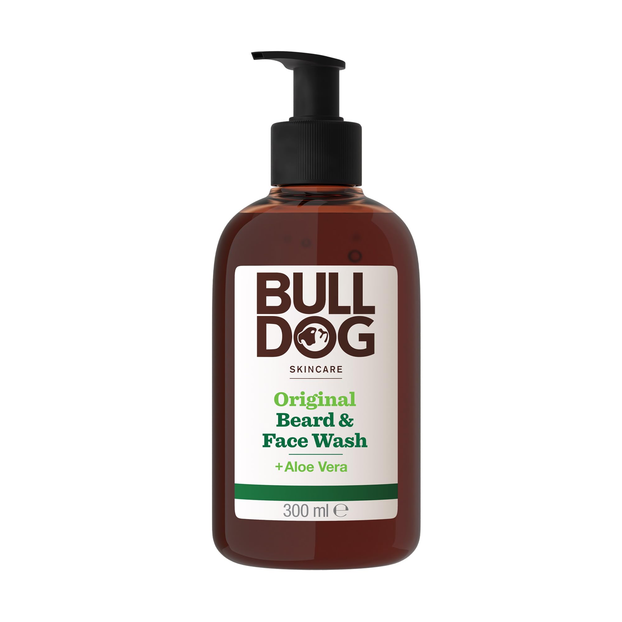 BULLDOG SKINCARE Original 2-in-1 Beard & Face Wash for Men, 300 ml