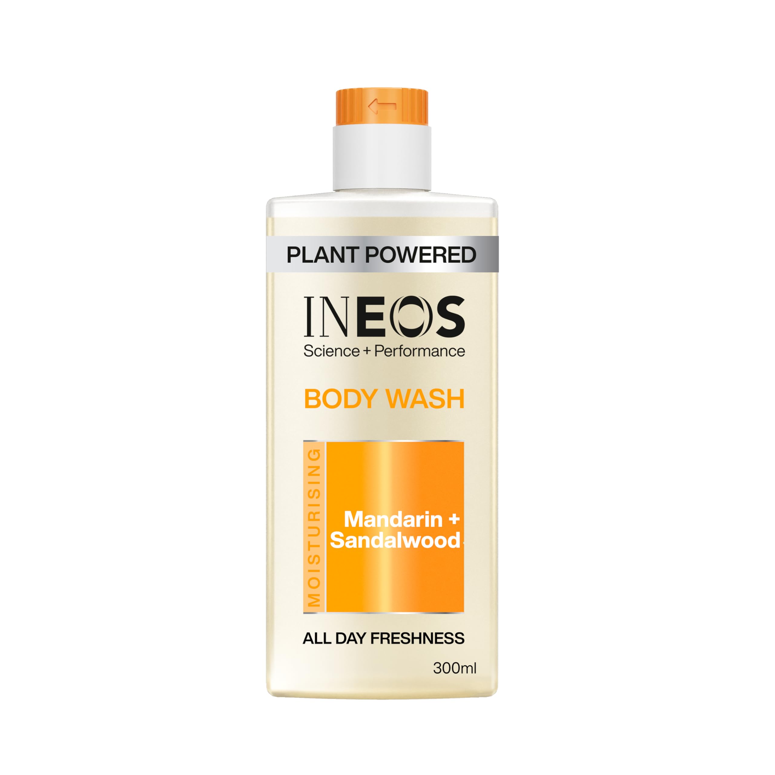 INEOS Skin Science – Ganztägige Frische mit Provitamin B5 Duschgel Mandari