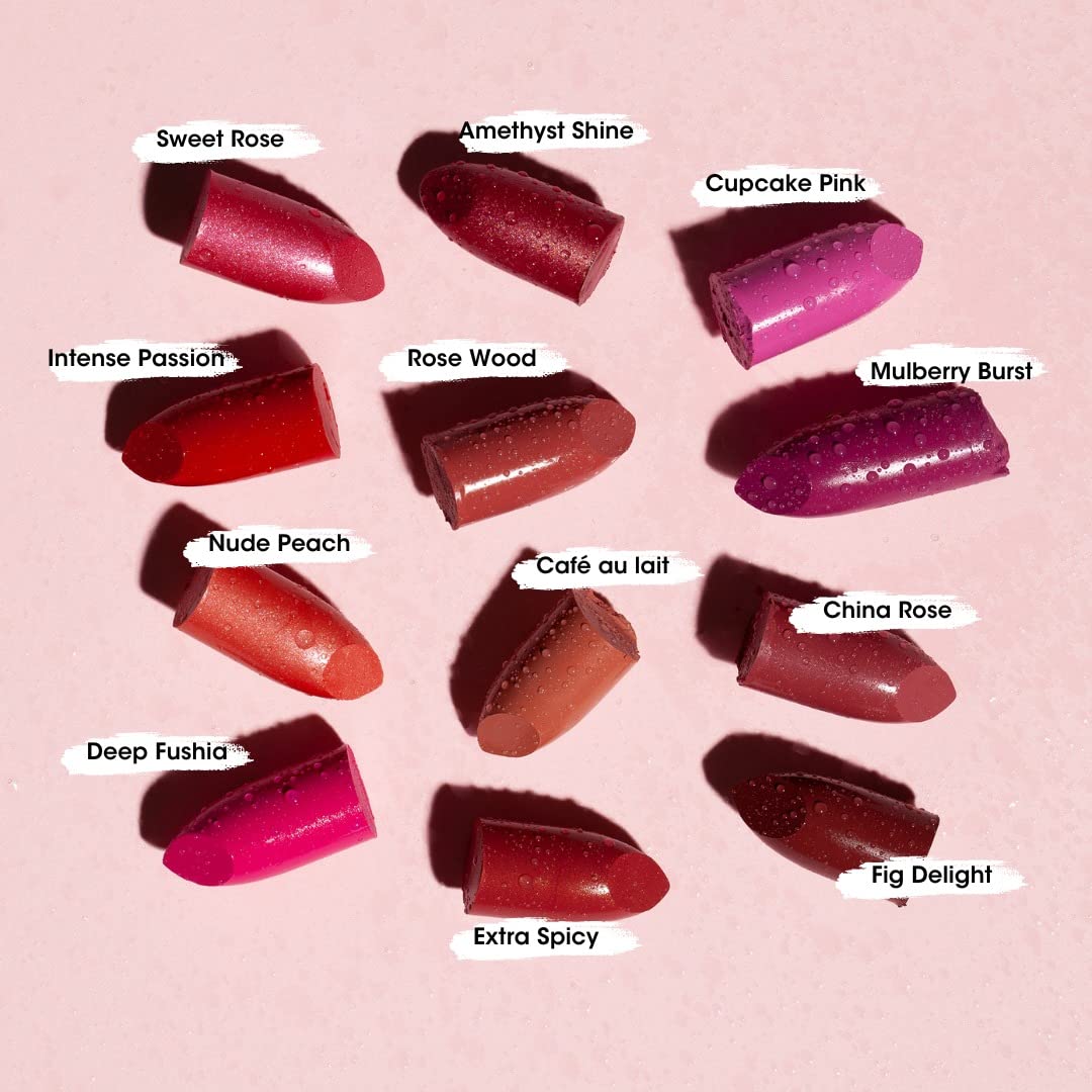 Collection Cosmetics Lasting Bold Colour Hydrating Lipstick - Highly Pigmented & Vegan 4