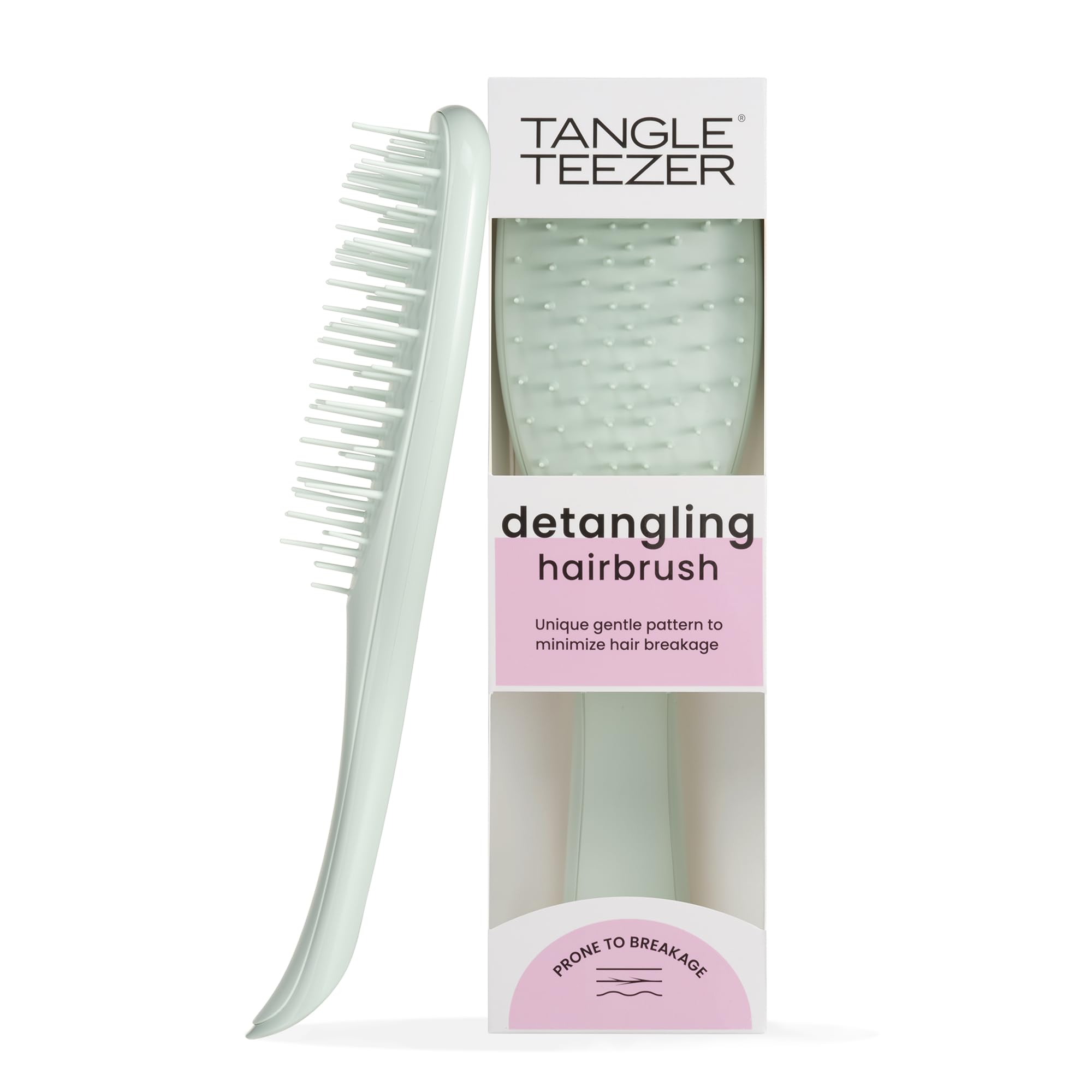 Tangle Teezer Extra Gentle Ultimate Detangler Hairbrush for Wet & Dry Hair - Eucalyptus