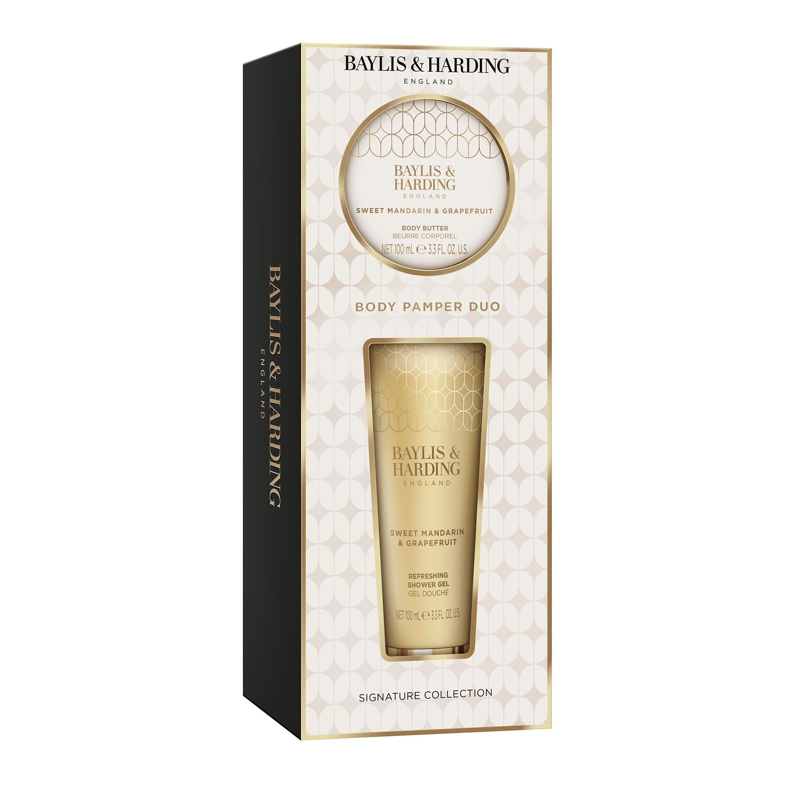 Baylis & Harding Sweet Mandarin & Grapefruit Body Pamper Duo Gift Set - Vegan Friendly 8