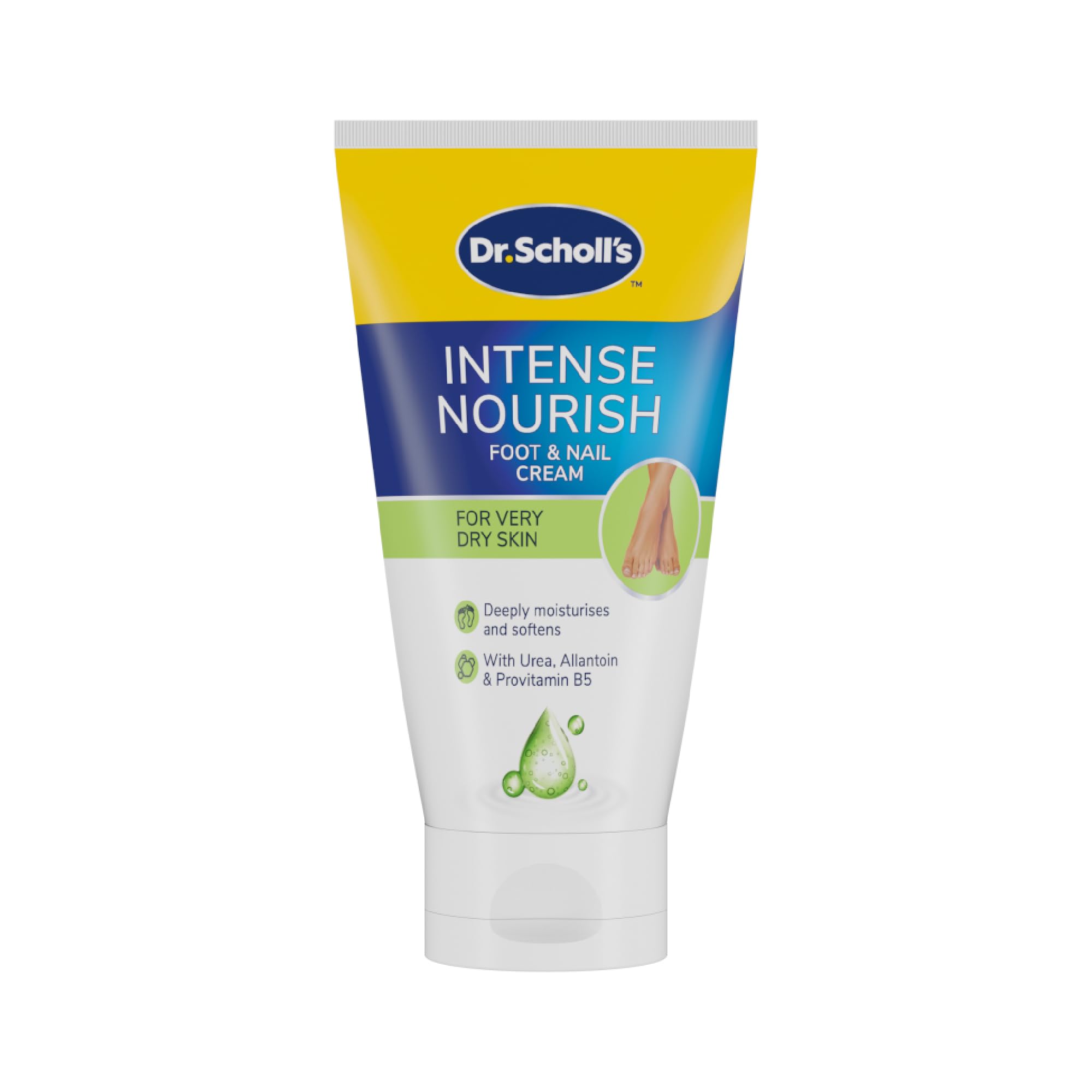Scholl ExpertCare Intensiv-Pflege-Fußcreme für Hornhaut 150 ml, Tiefenwirksam