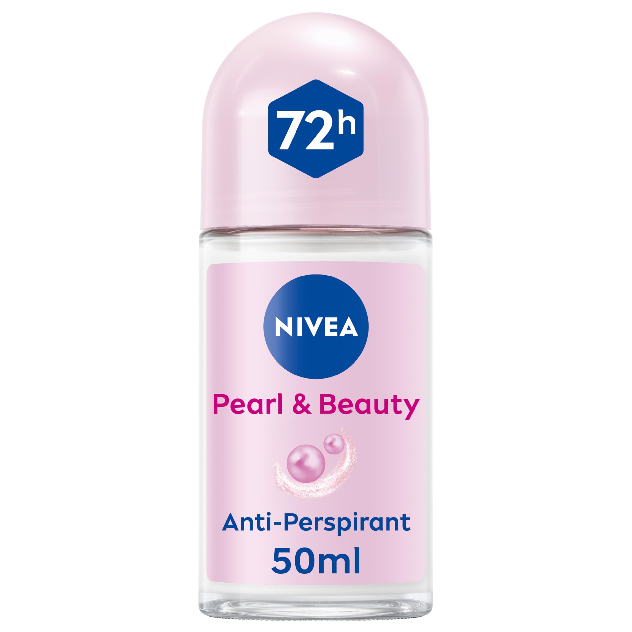 NIVEA Pearl &amp; Beauty Antitranspirant-Deo Roll-On (6 x 50 ml), Roll-On