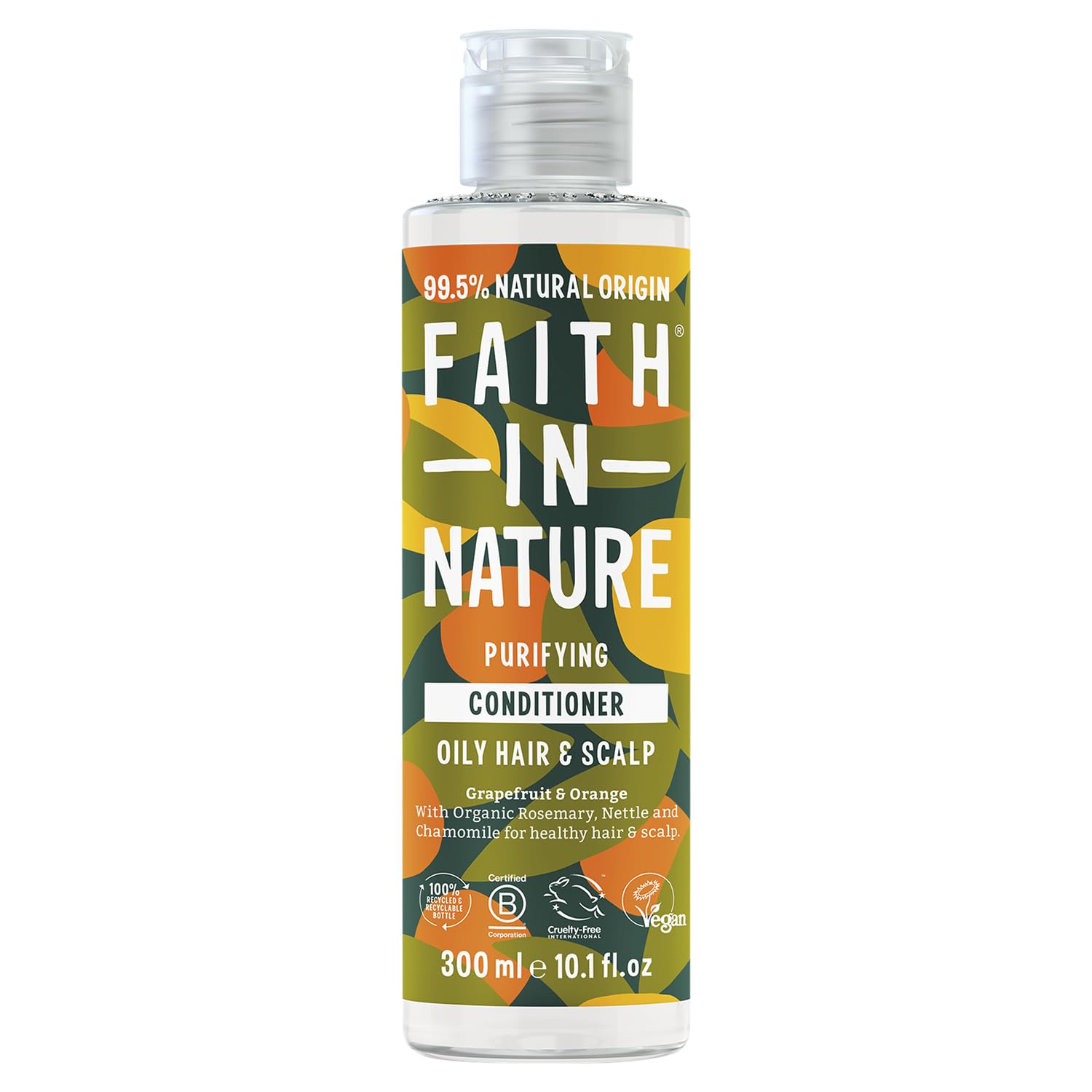 Faith In Nature Grapefruit & Orange Conditioner, 300ml, Vegan, For Normal to Oily Hair
