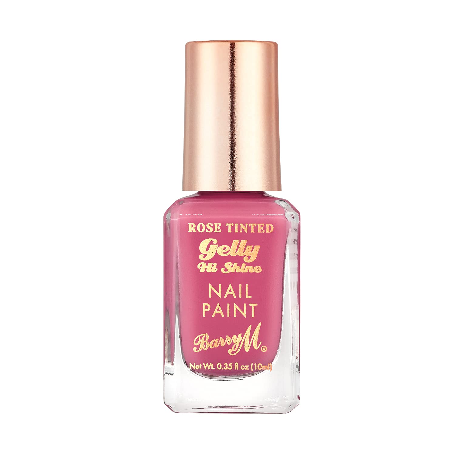 Barry M Romantisches Rosen-Nagellack-Geschenkset, 4 rosafarbene Gel-Hochglanz-Nuancen, Pink 3