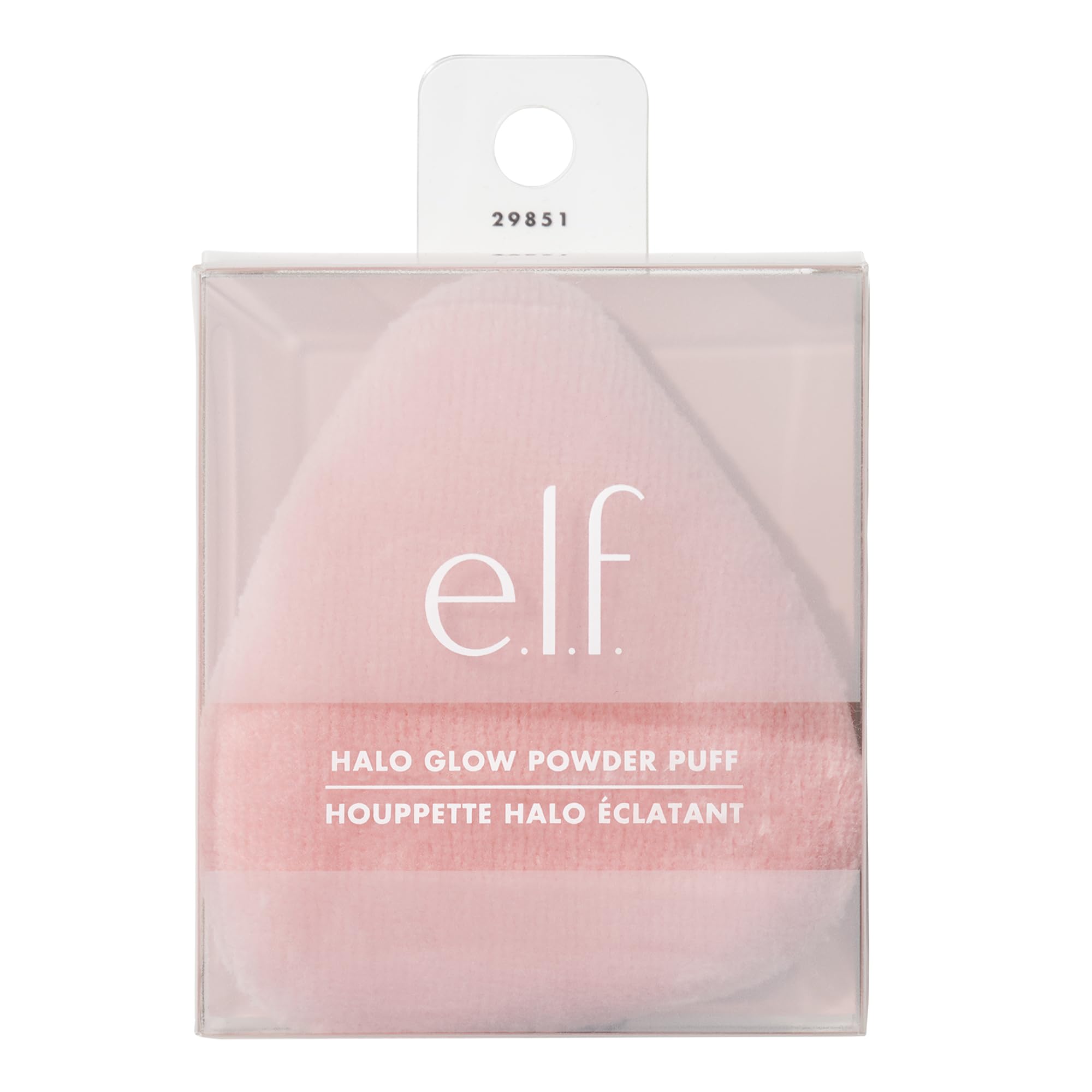 e.l.f. Halo Glow Powder Puff - Soft, Reusable Velour Puff for Loose or Pressed Powders 3