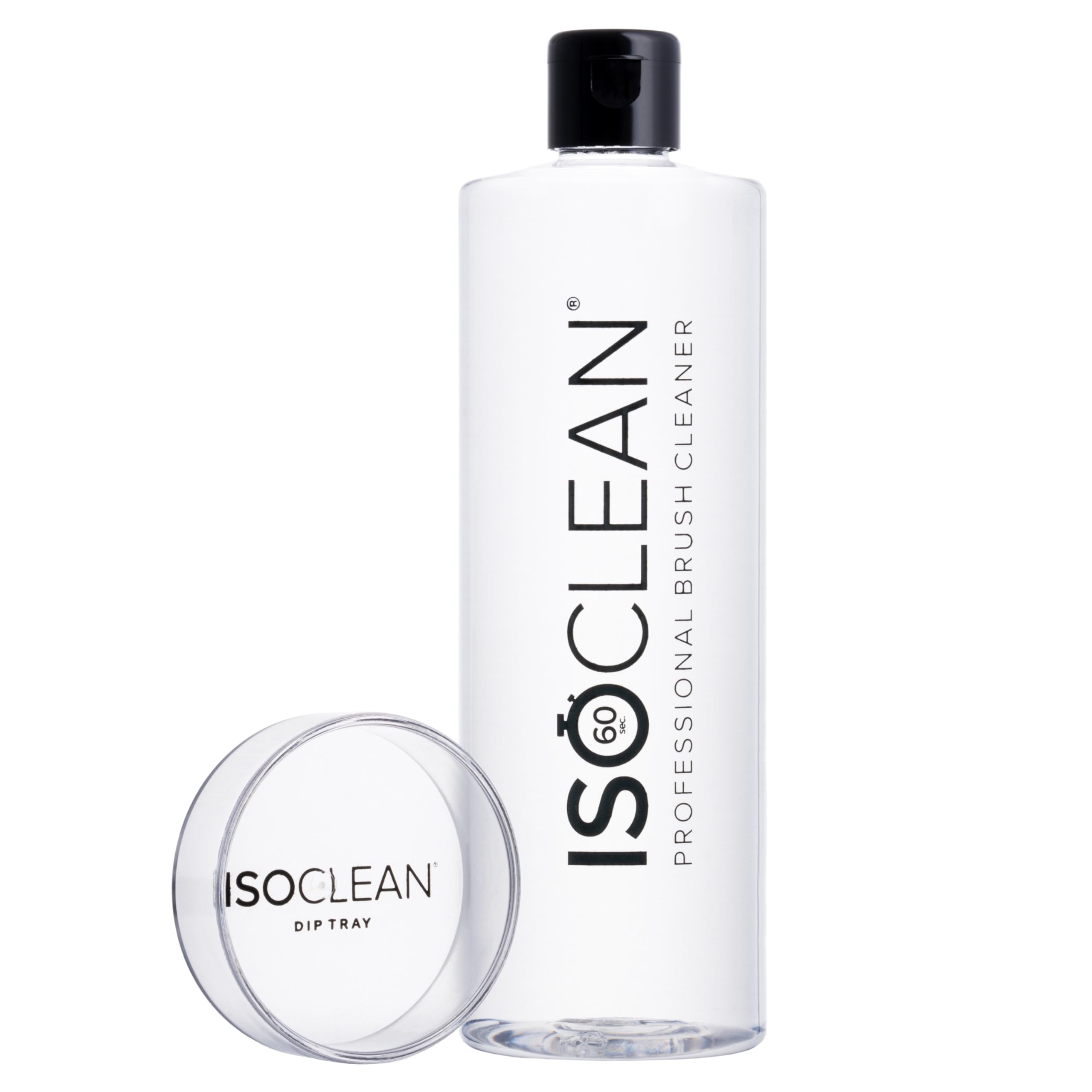 ISOCLEAN Antibakterieller Make-up-Pinselreiniger, Flüssig, einfach zu dosieren – 525 ml – Vegan, tierversuchsfrei, hygienisch, schnell trocknend, einfach anzuwenden und langanhaltend, professionelle Kosmetikqualität – wirkt in 60 Sekunden