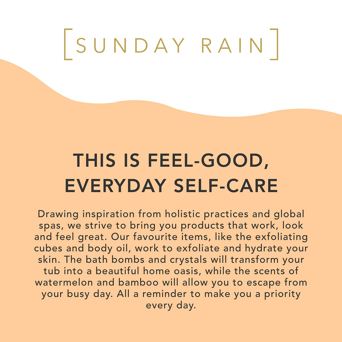 Sunday Rain Körperpeeling für extra glatte und weiche Haut, vegan und cremig 8