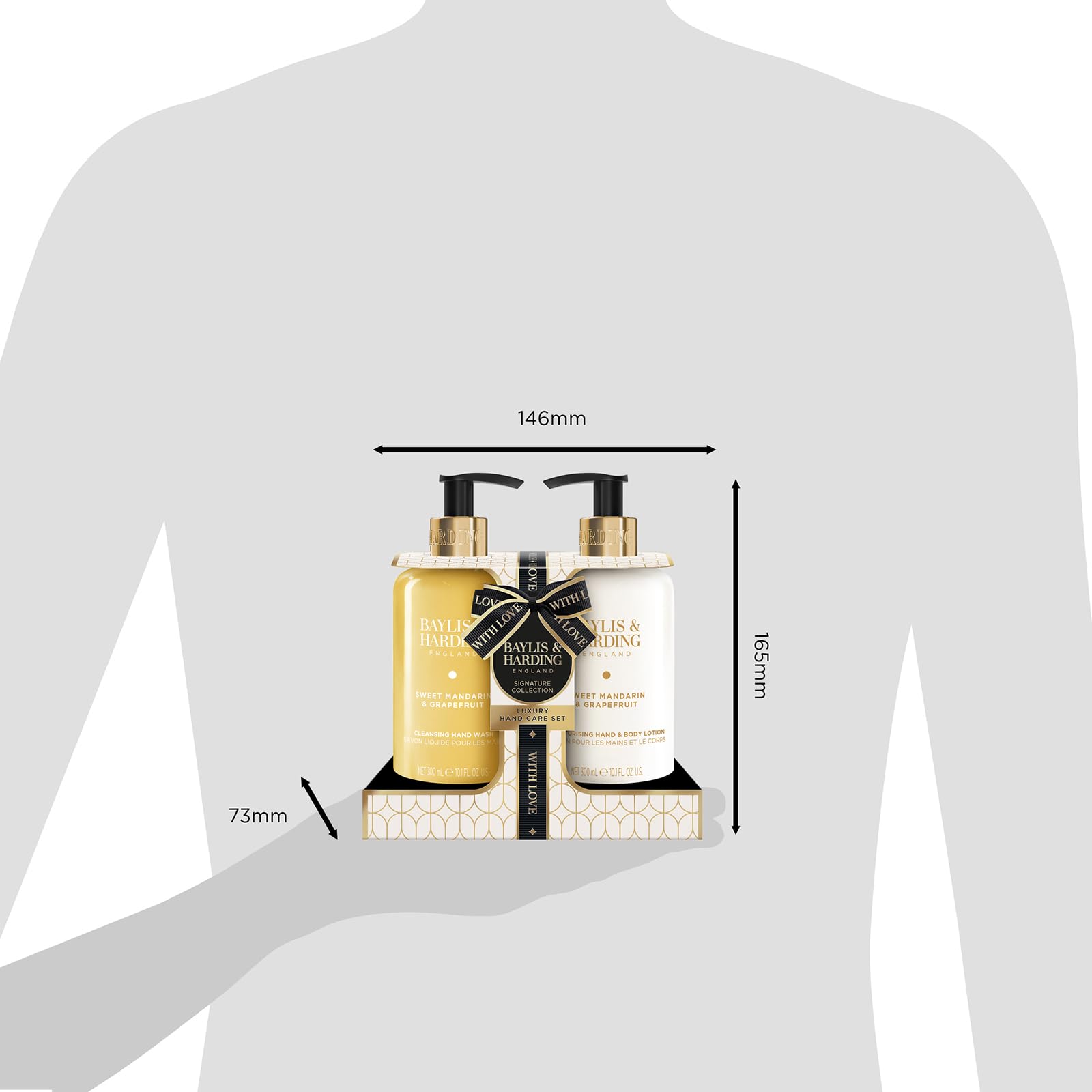Baylis & Harding Sweet Mandarin & Grapefruit Luxury Hand Care Gift Set - Vegan Friendly 5